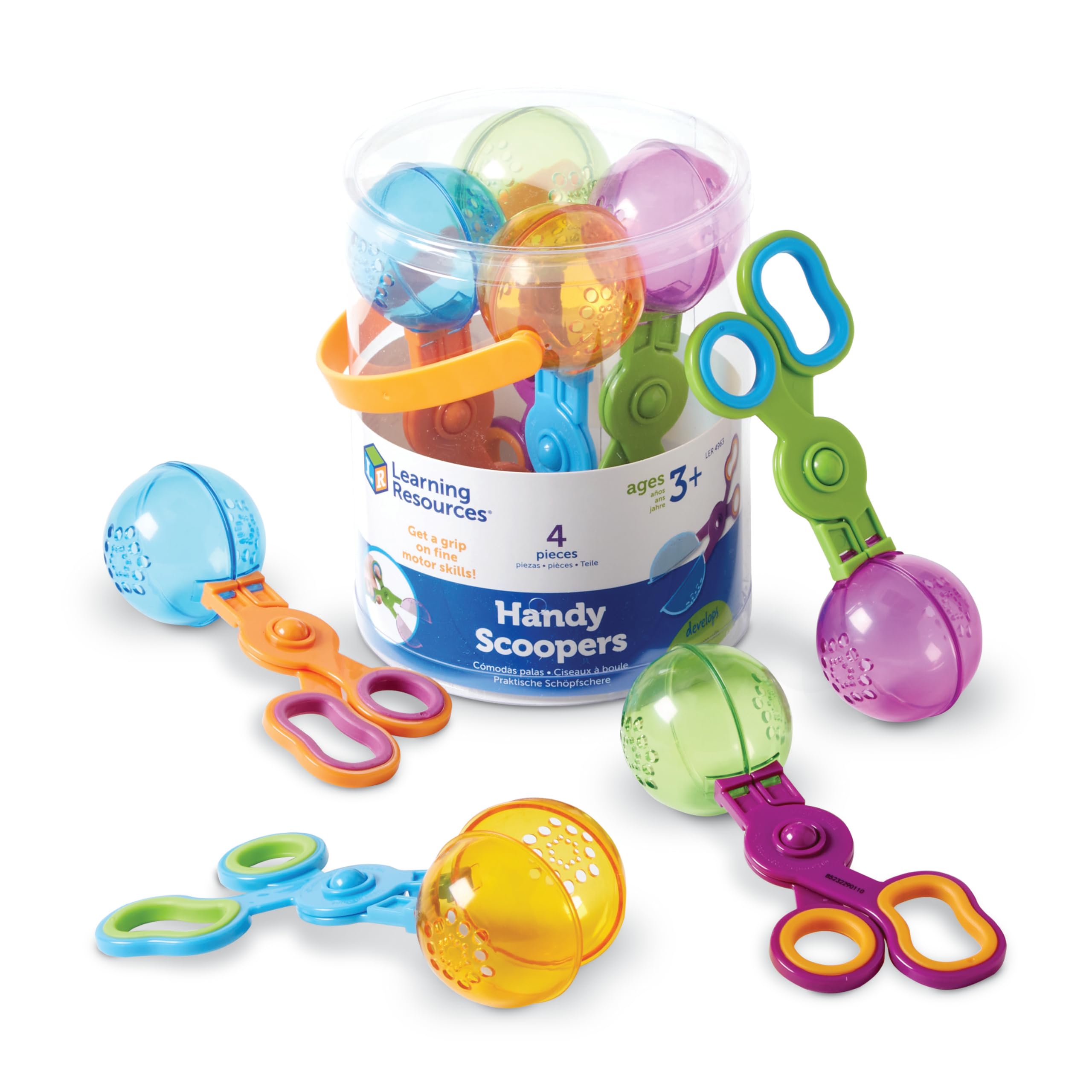 Learning Resources Handy Scoopers - Fine Motor Skills & Sensory Play Tool | Ages 3+