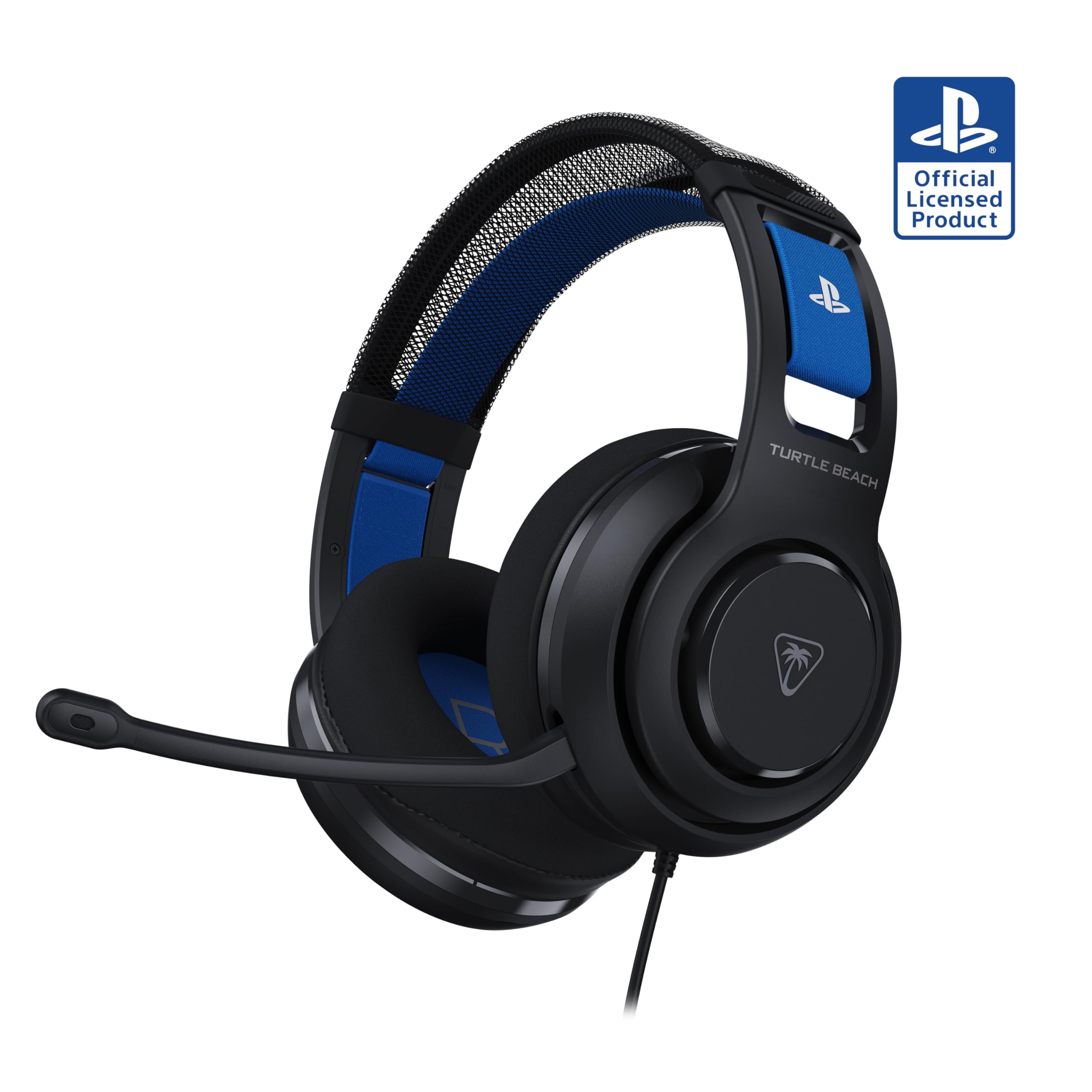 Turtle Beach Atlas 200 Wired Gaming Headset - Black | PS5/PS4 Optimized | 3D Audio Support
