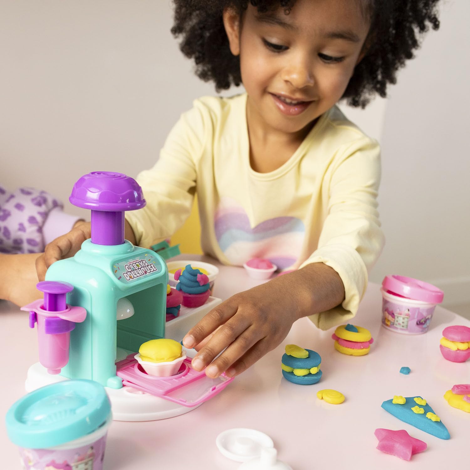 Gabby's Dollhouse Cakey Cat’s Dough Kitchen - Pretend Play Baking Set 6