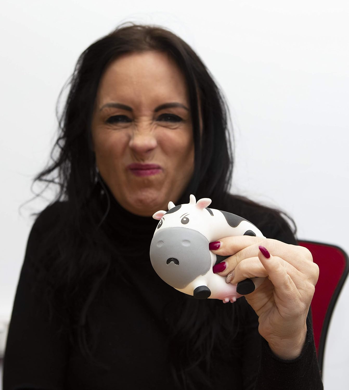 Moody Cow Stress Toy - Squishy Anxiety Relief for Adults & Teens