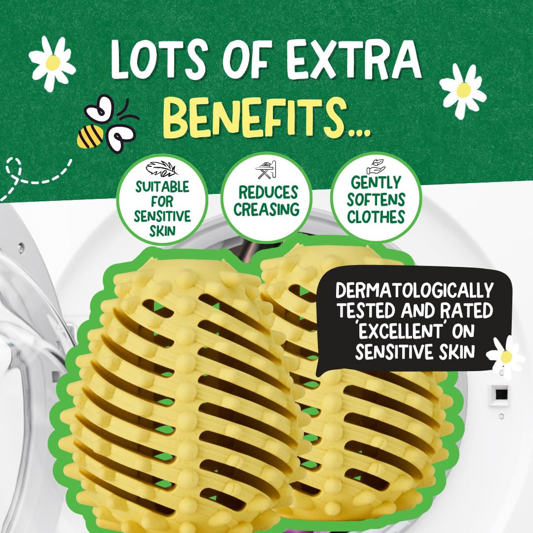 Ecoegg - Dryer Egg Tumble Dryer Balls Replacement | Reduces Drying Time | Fragrance Free 4