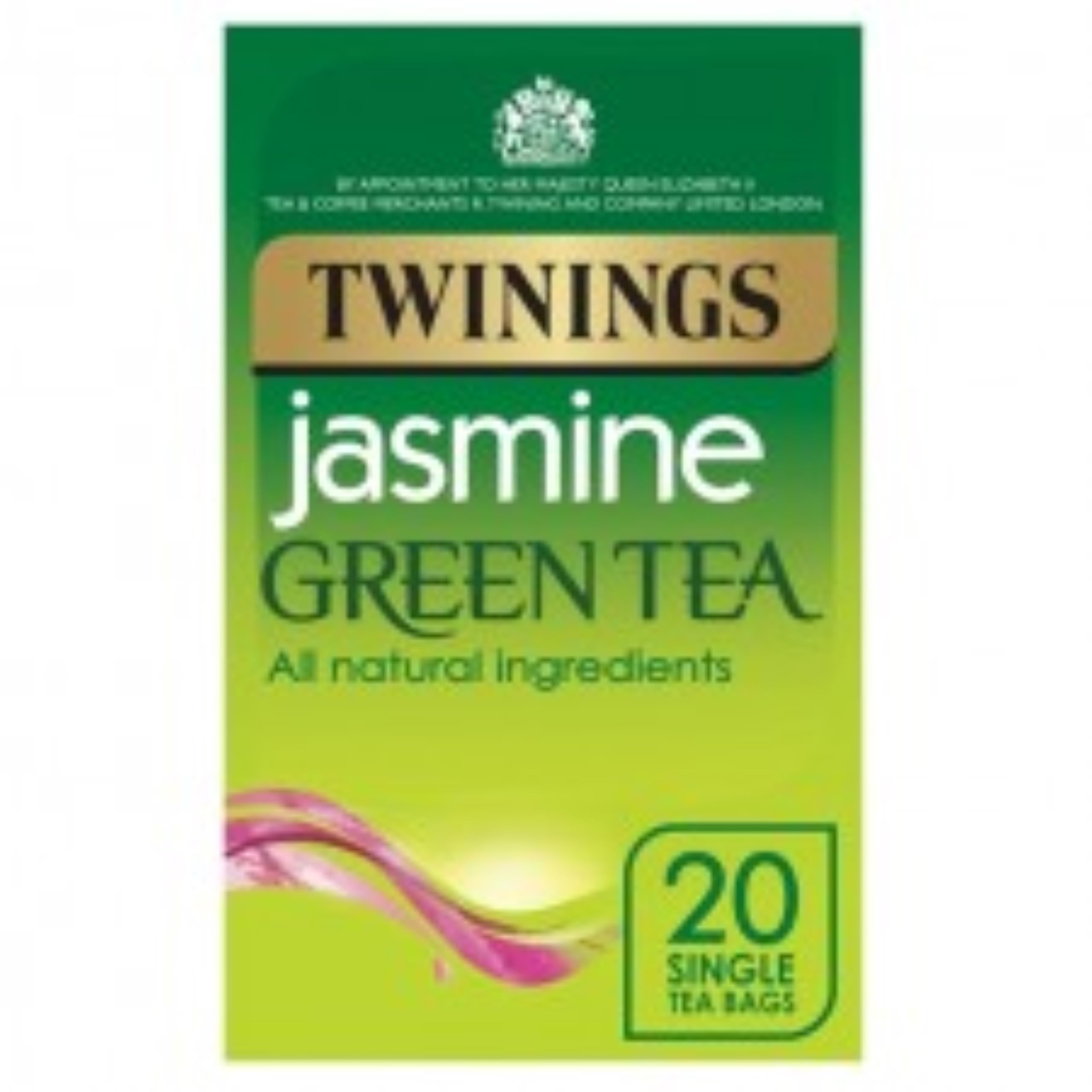 Twinings Green Tea with Jasmine Tea Bags - Promotes Relaxation & Digestion | 20 Count 1