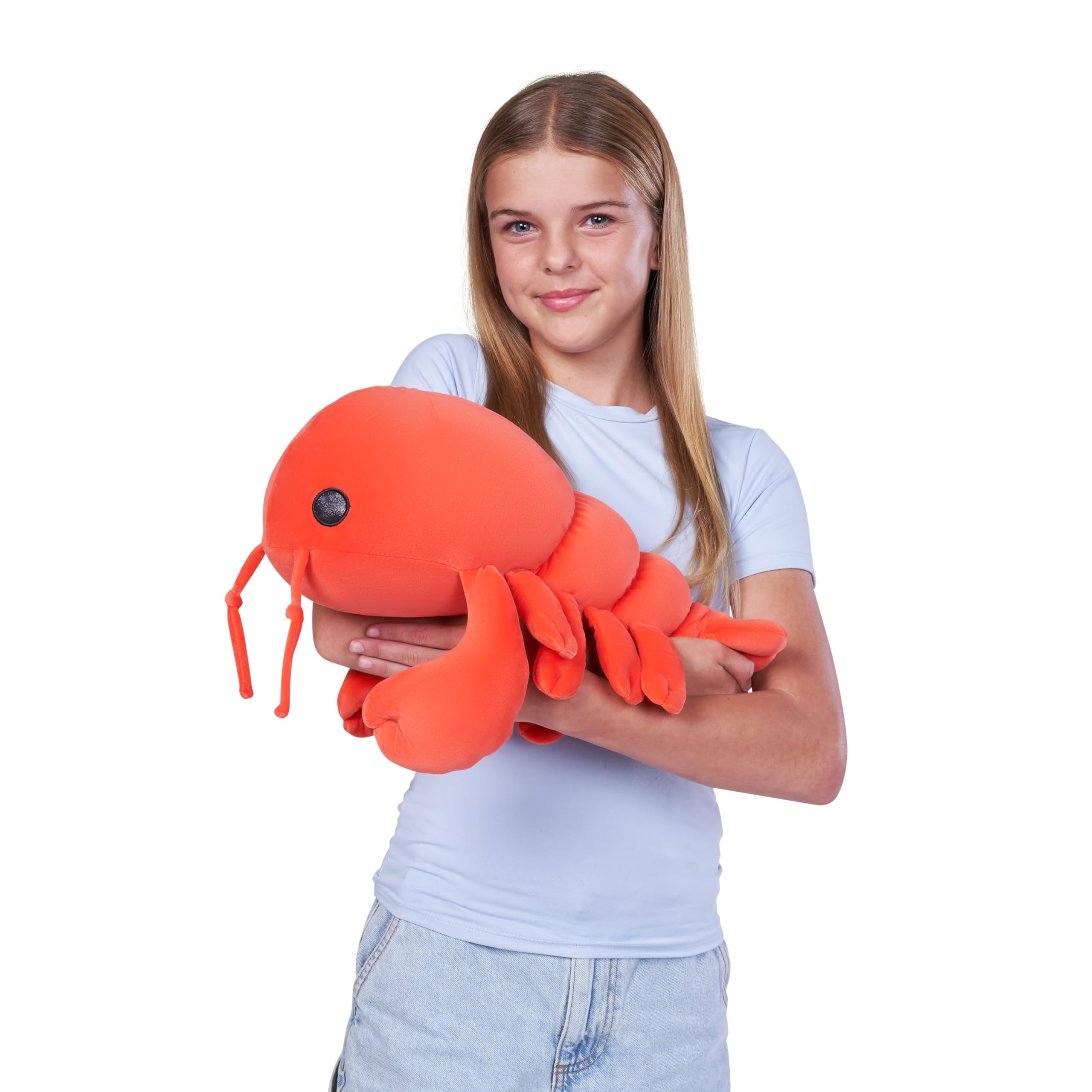 Hug-A-Lumps Medium Lenny by ZURU - Weighted Plush Cuddly Toy for Stress Relief