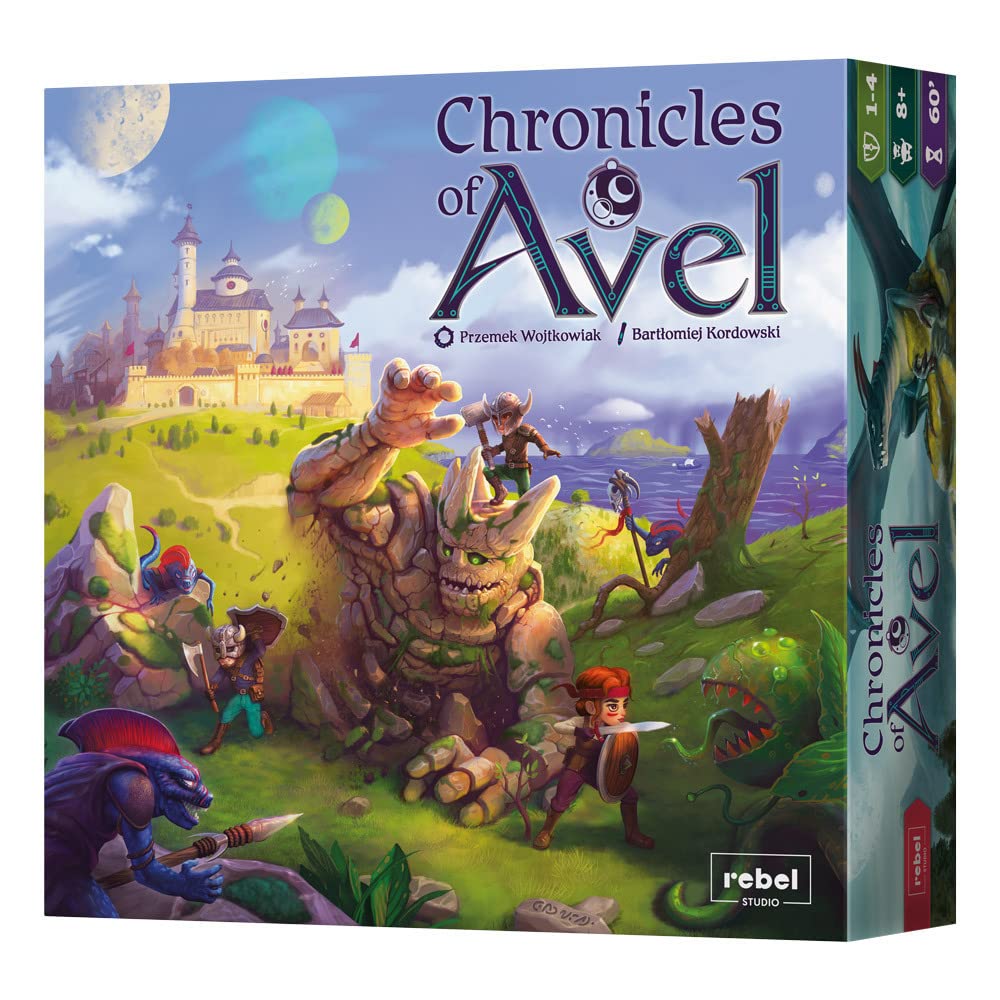 Rebel Studio Chronicles of Avel Cooperative Board Game | 4 Players | 60 Minutes Playtime 1