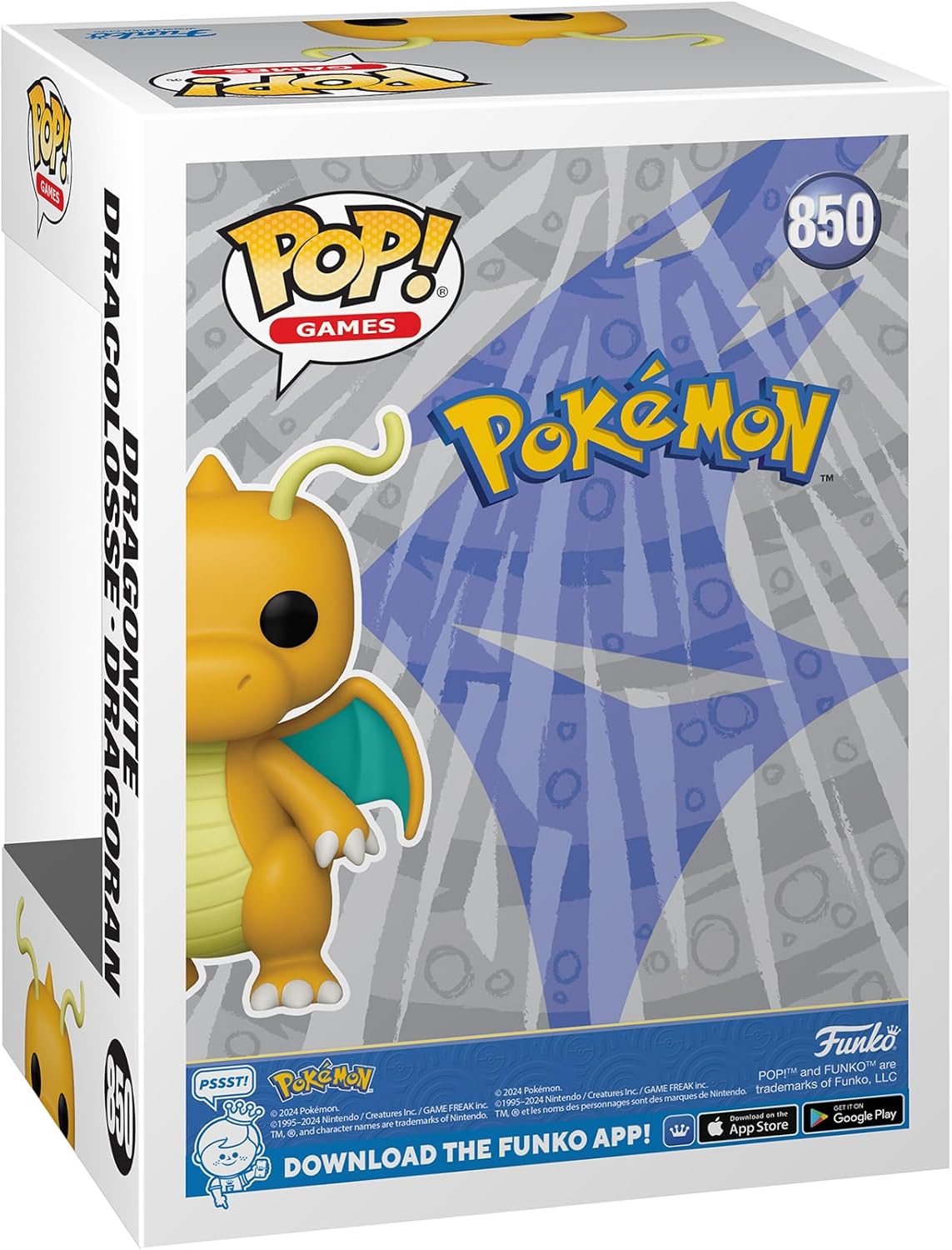 Funko Pop! Games: Pokemon - Dragonite Vinyl Figure (74220) 3