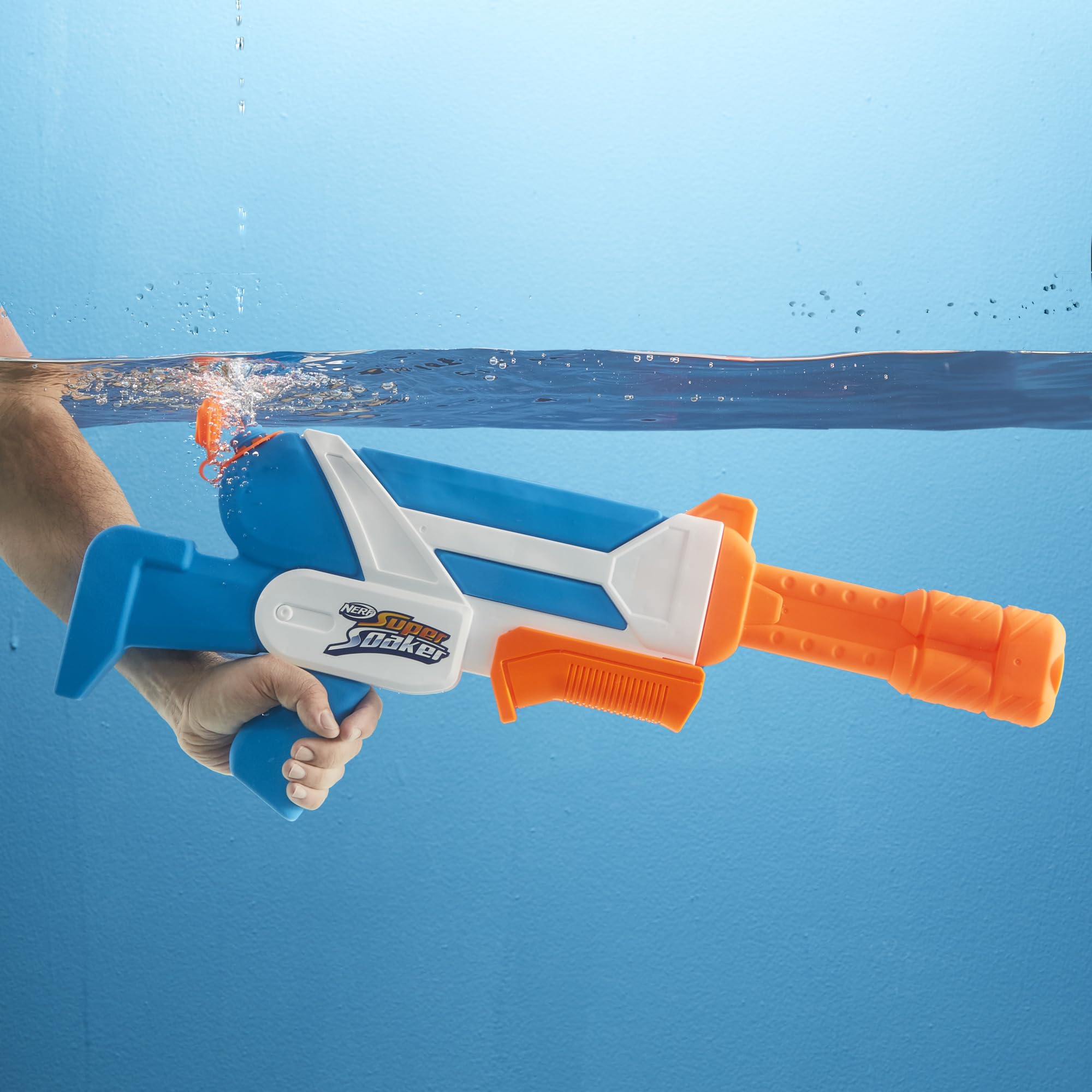 Nerf Super Soaker Twister Water Blaster - 2 Twisting Streams, 37 fl. oz. Tank 6