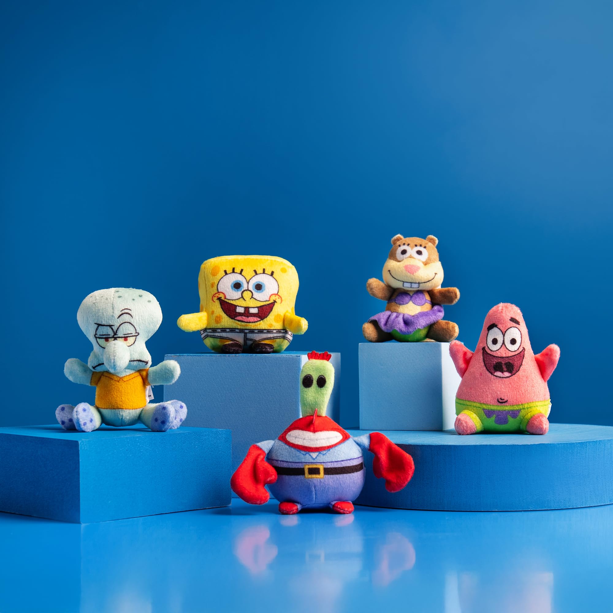 Micro Teenies SpongeBob SquarePants Collector 5-Pack - Plush Figures with Chase Variants 4