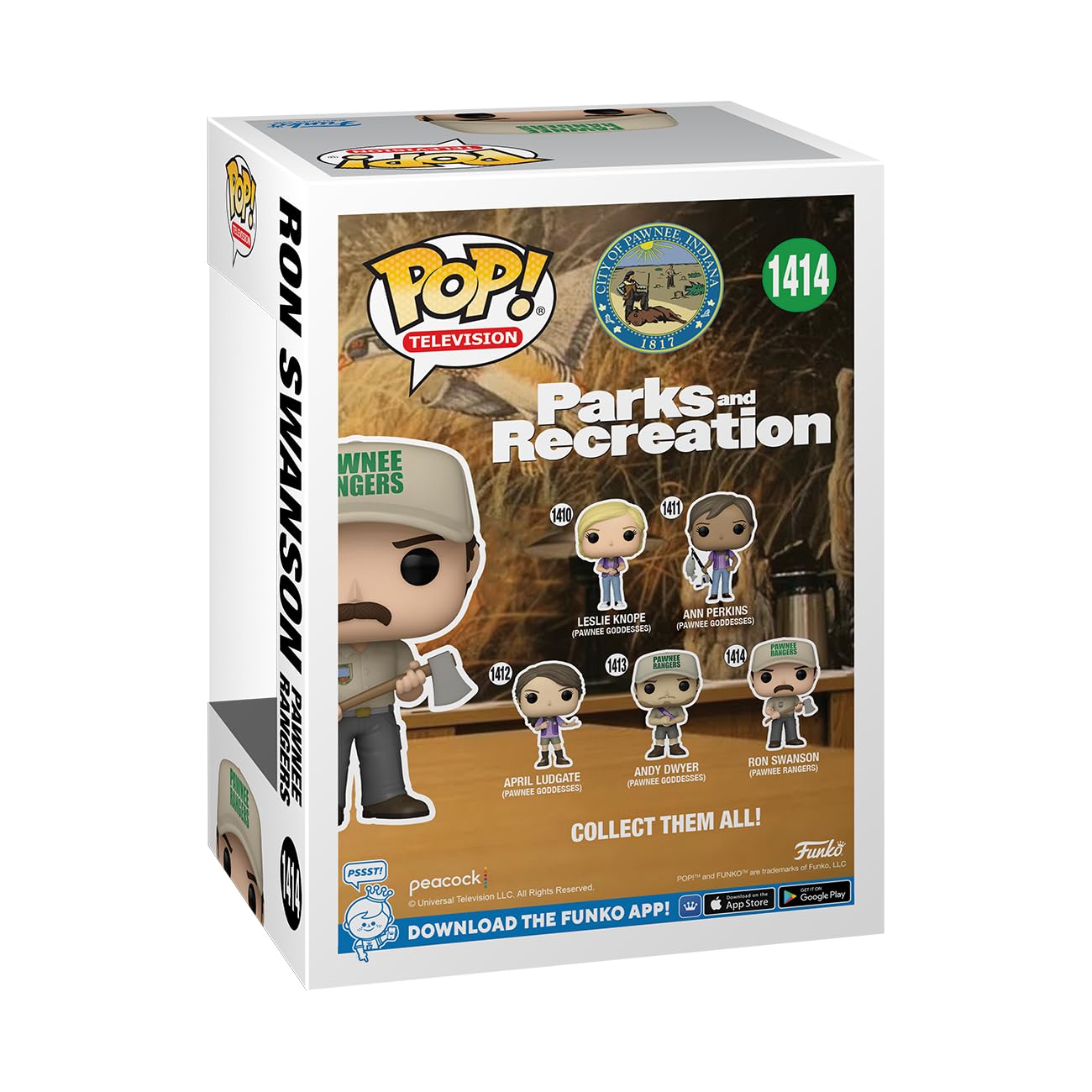 Funko Pop! TV: Parks and Recreation - Ron Swanson (Ranger) Vinyl Figure 11