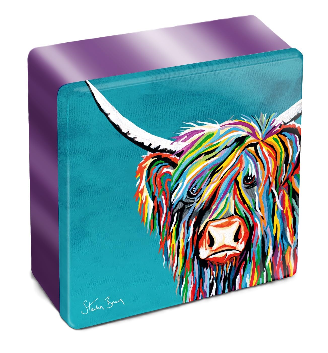 Dean's Shortbread Rainbow Rab McCoo All Butter Rounds | 150g Decorative Gift Tin