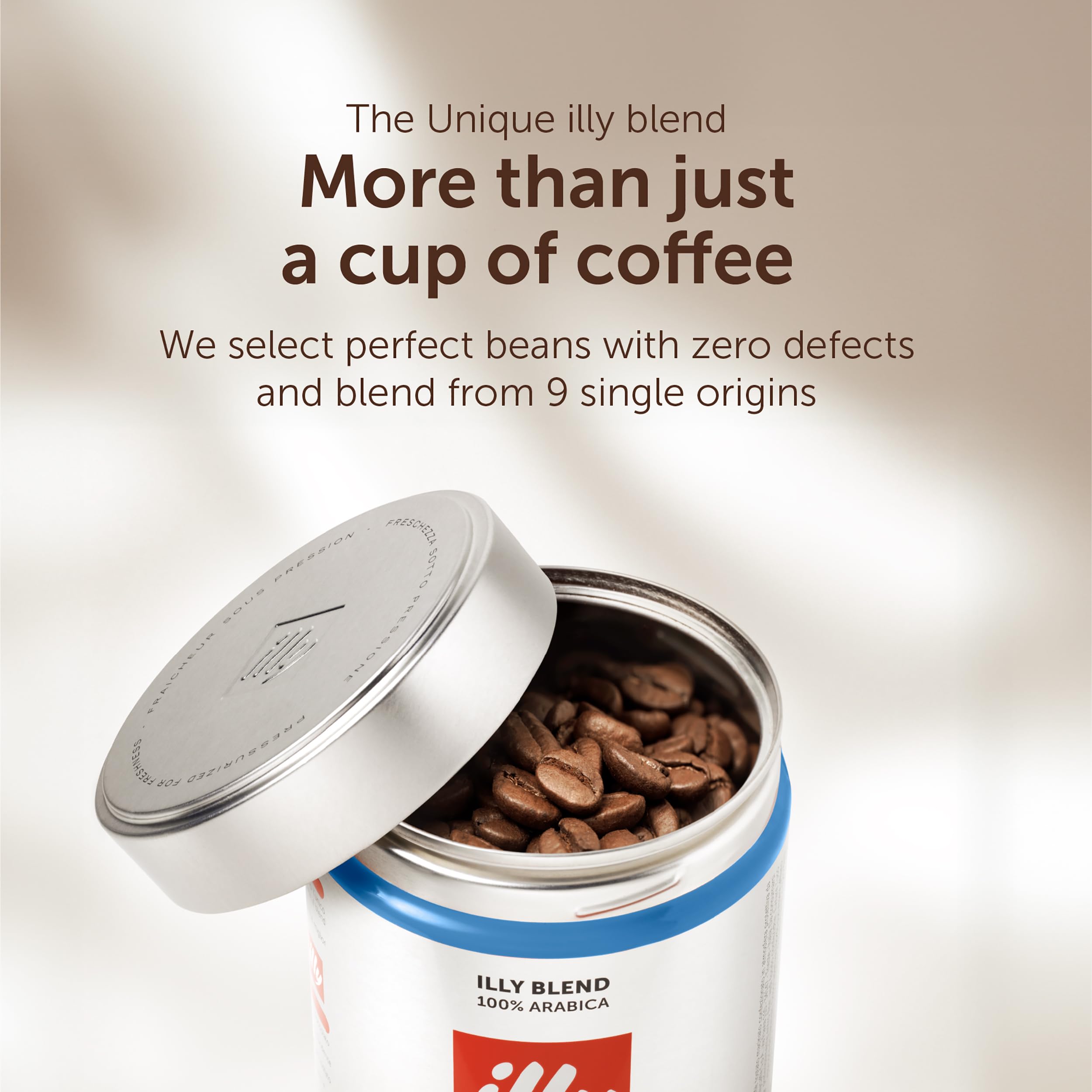 illy Coffee - Decaffeinated Ground Coffee, Medium Roast, 100% Arabica, 250g 6