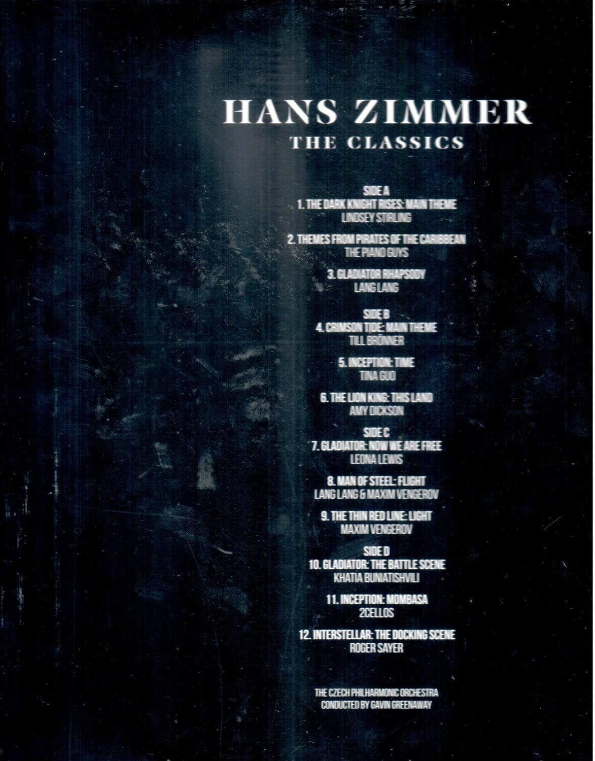 Hans Zimmer - The Classics - 2LP Vinyl Limited Edition 3