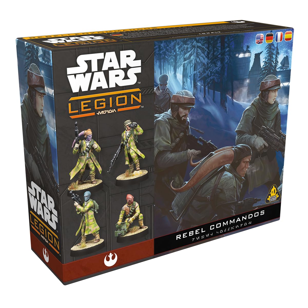 Atomic Mass Games Star Wars: Legion - Rebel Commandos | 7 Miniatures | Ages 14+ 1