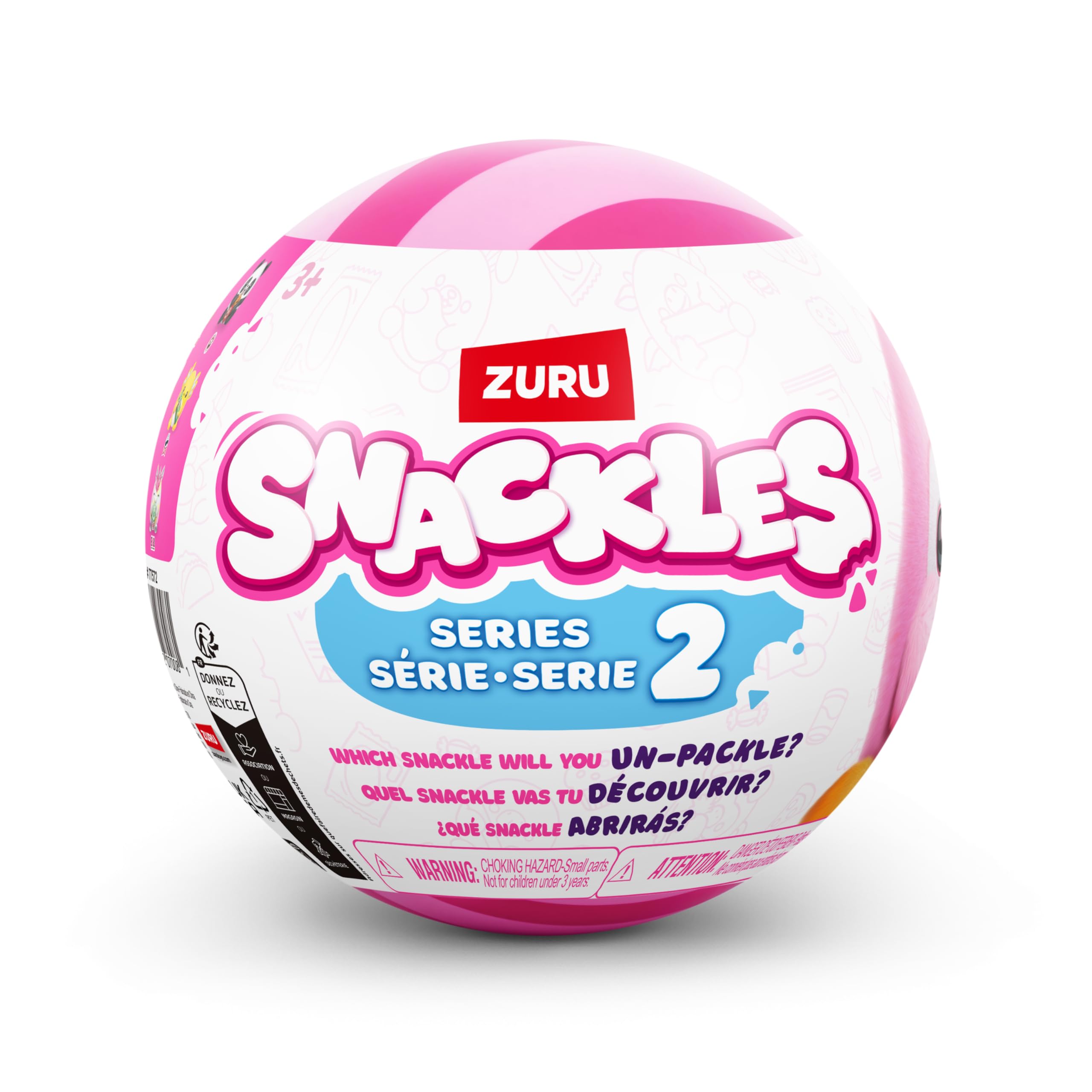 Snackles Series 2 Wave 2 - Snack Swap 12 cm Collectible Plush Doll