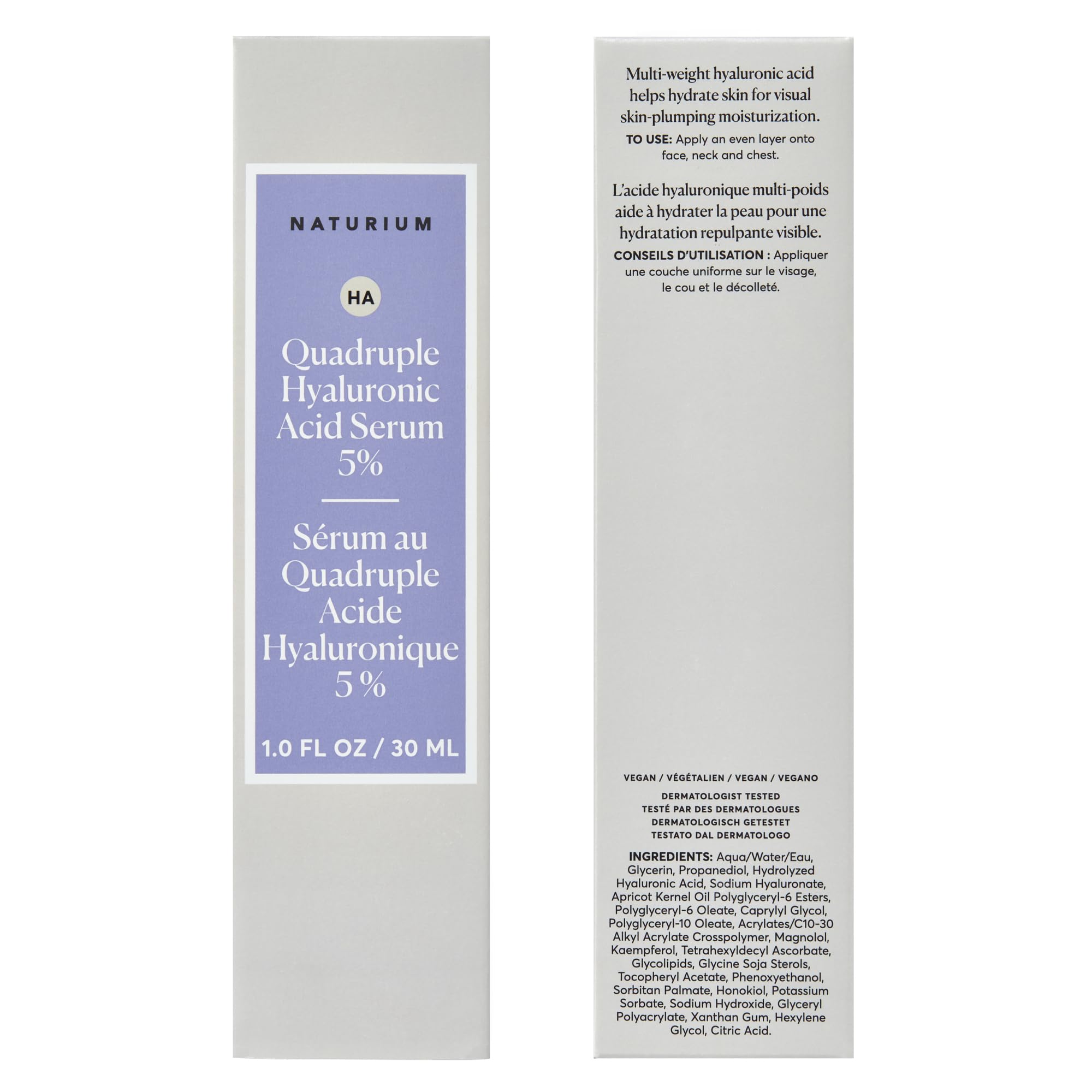Naturium Quadruple Hyaluronic Acid Serum 5% - Deep Hydration & Plumping | Face Serum 3