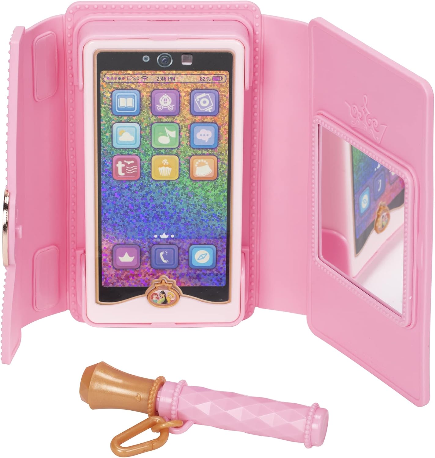 Disney Princess Style Collection Play Phone & Stylish Clutch - Electronic Role Play Toy 3