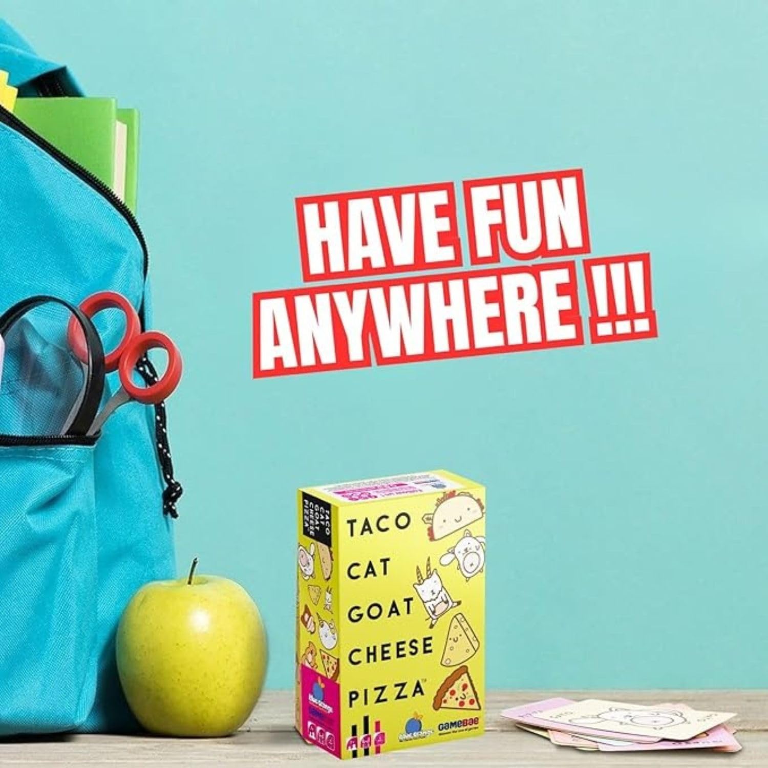 Blue Orange Taco Cat Goat Cheese Pizza Card Game 6