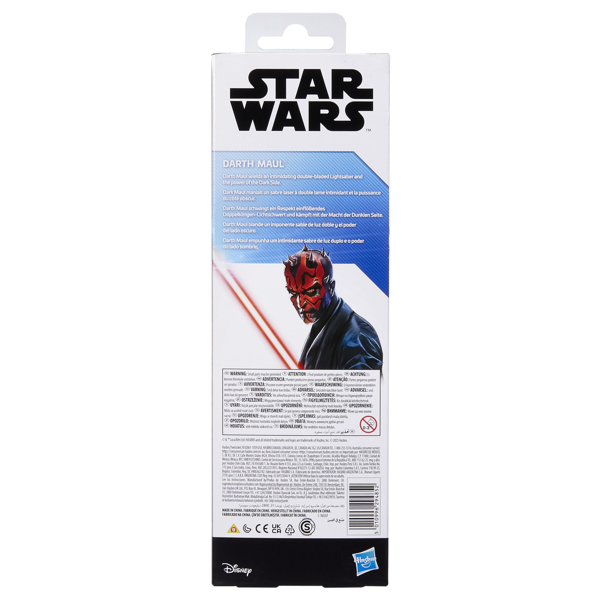 Star Wars Titan Hero Series Darth Maul - 30-cm Action Figure with Lightsaber