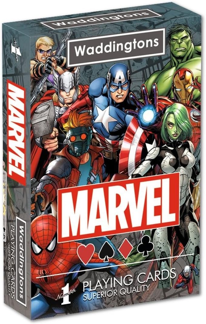 Waddingtons Marvel Universe No. 1 Playing Cards