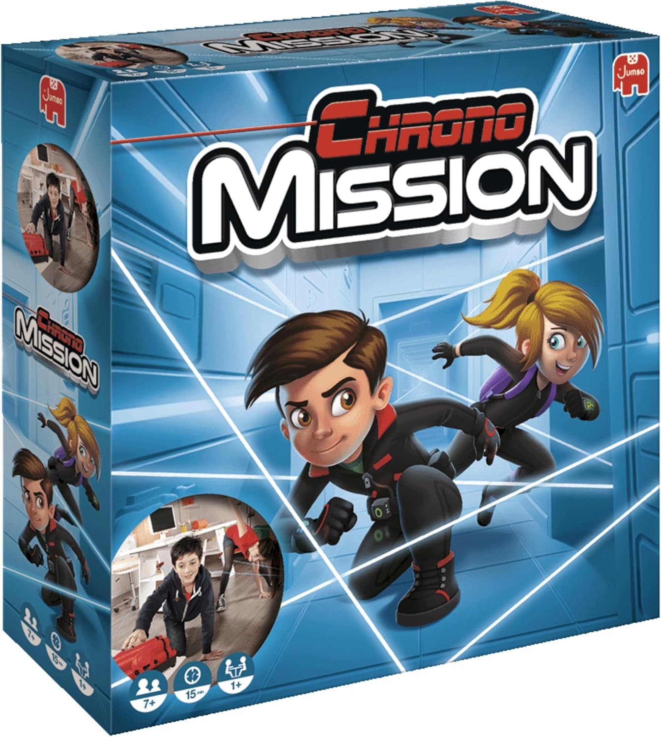 Chrono Mission Game - Spy Adventure Laser Challenge for Kids 7+