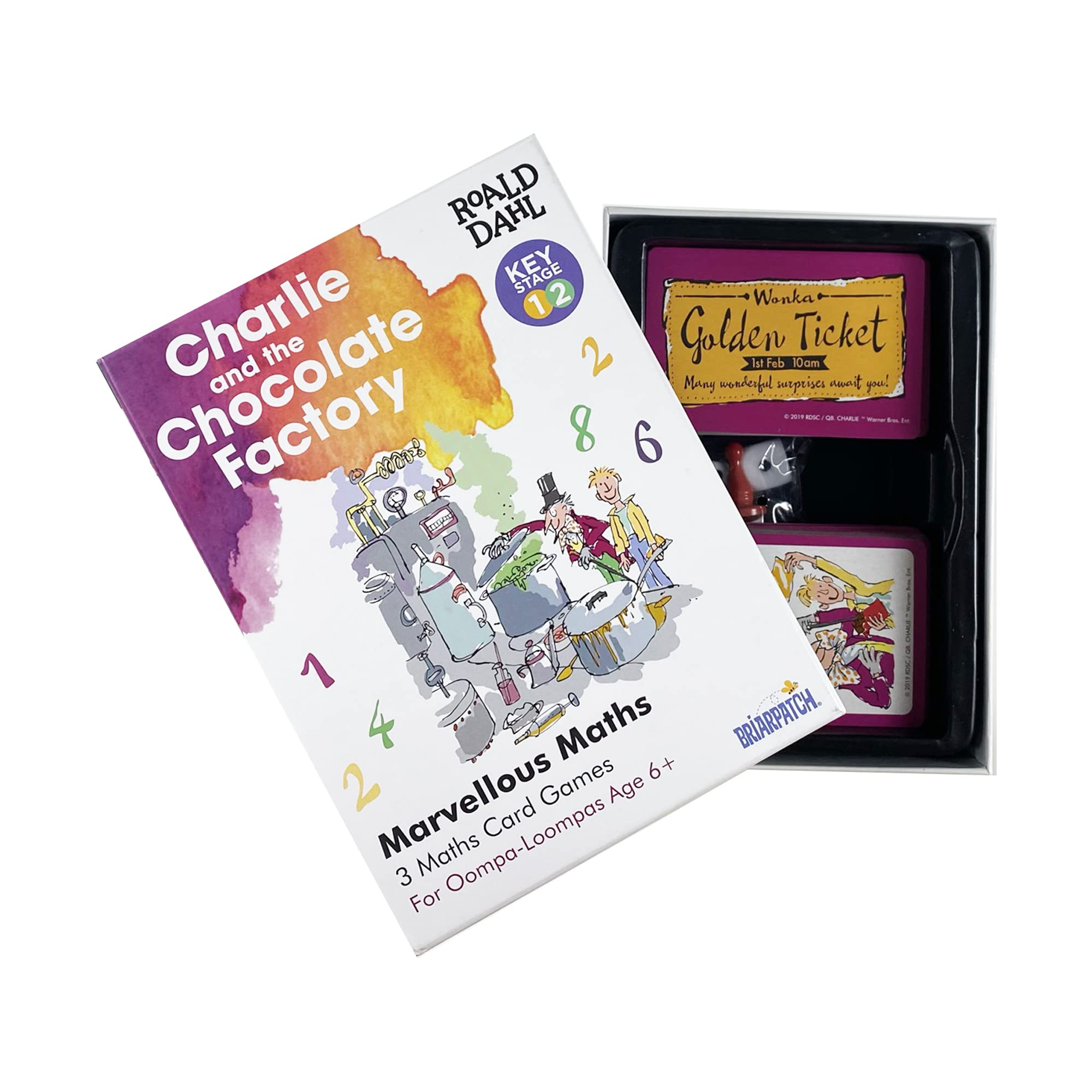 Roald Dahl Charlie and the Chocolate Factory Marvellous Maths Game - Educational Board Game for Kids 6+ 5