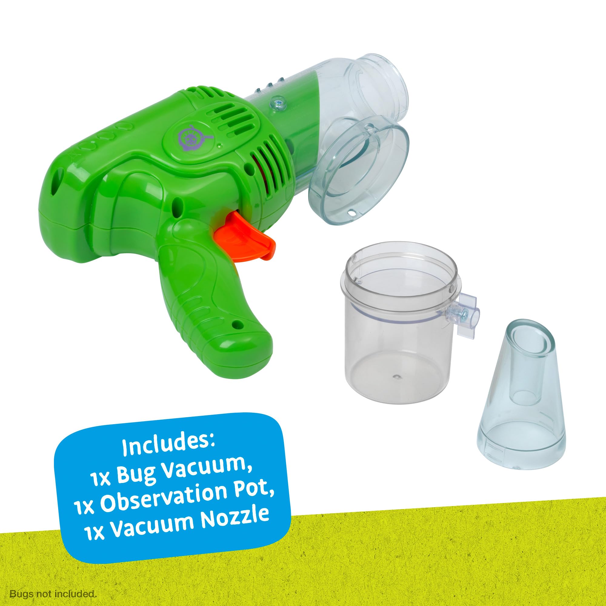 Bug City Bug Vacuum - Catch, Observe & Release Insects with Magnifying Glass 3