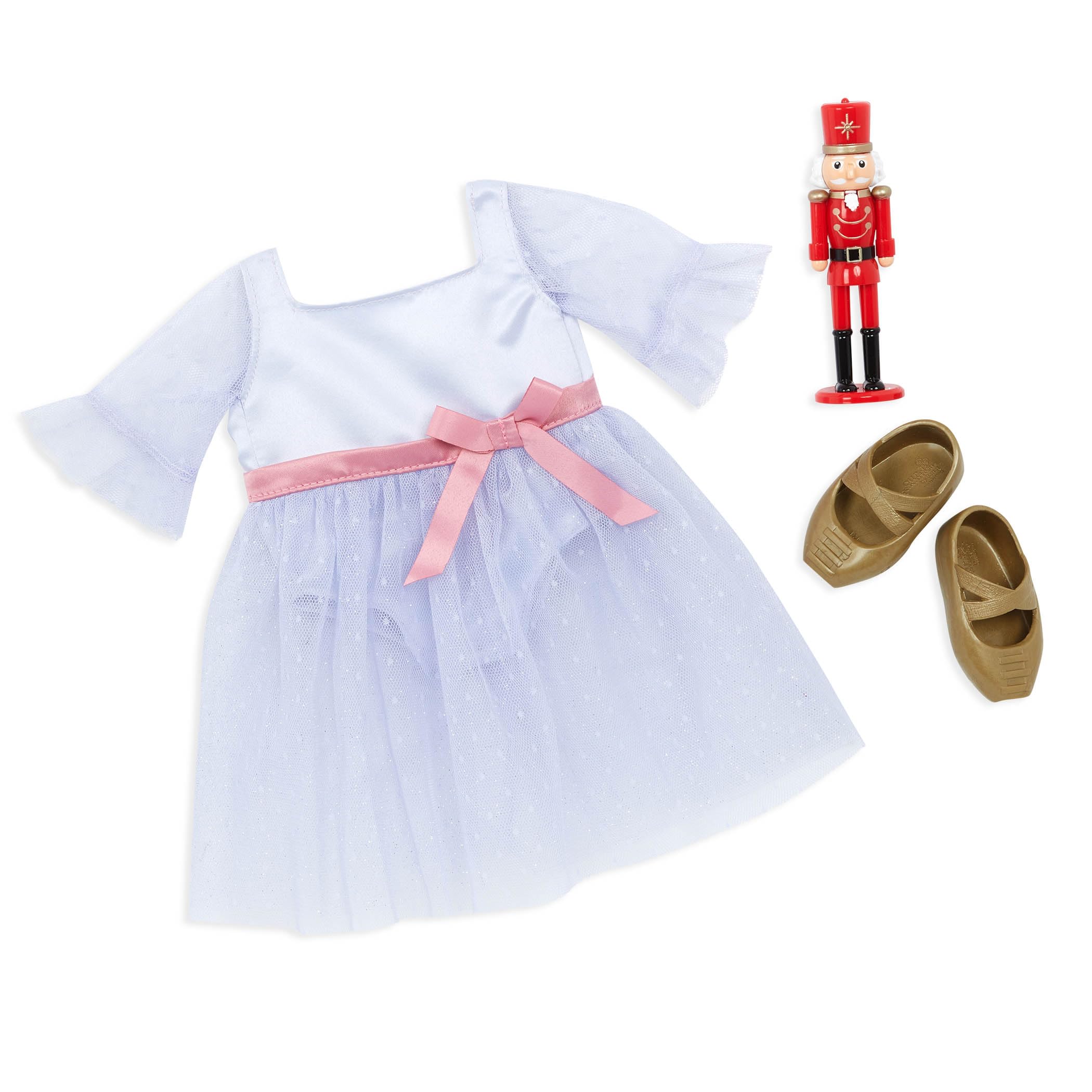 OG DOLLS Clara 18-Inch Ballerina Doll with Nutcracker Accessory | Bendable Body | Ages 3+ 2