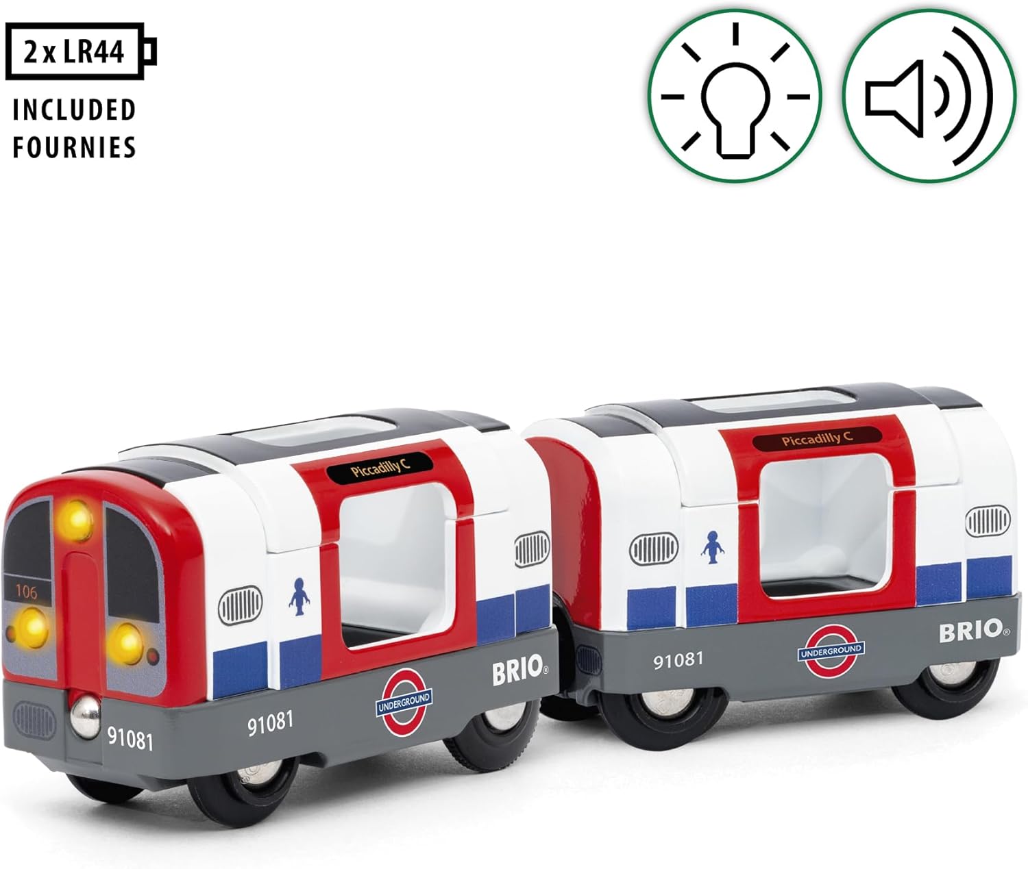 BRIO London Underground Tube Train Set - Trains of the World Special Edition 5