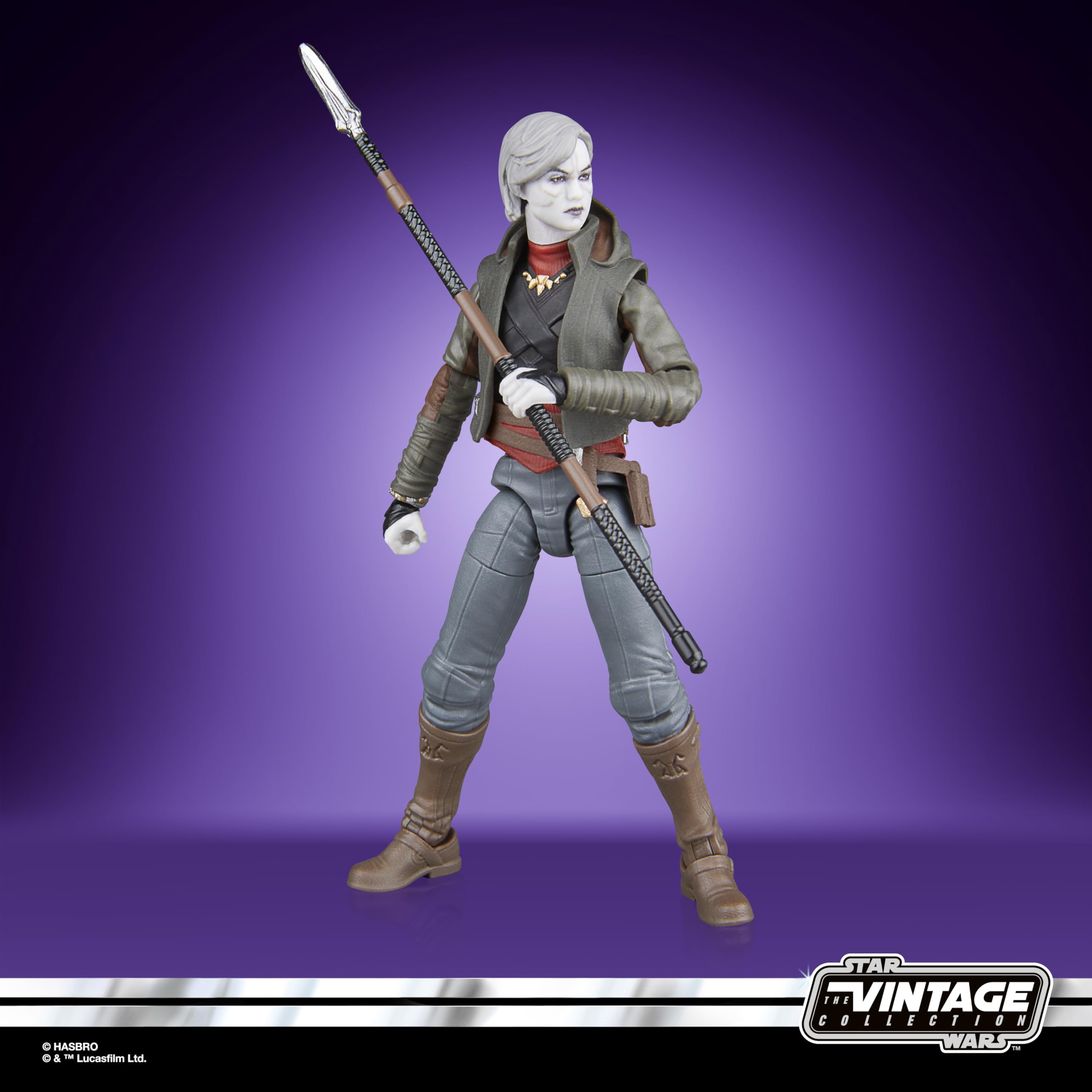 Star Wars The Vintage Collection Nightsister Merrin Action Figure - 9.5 cm Scale, Inspired by Jedi: Survivor 4