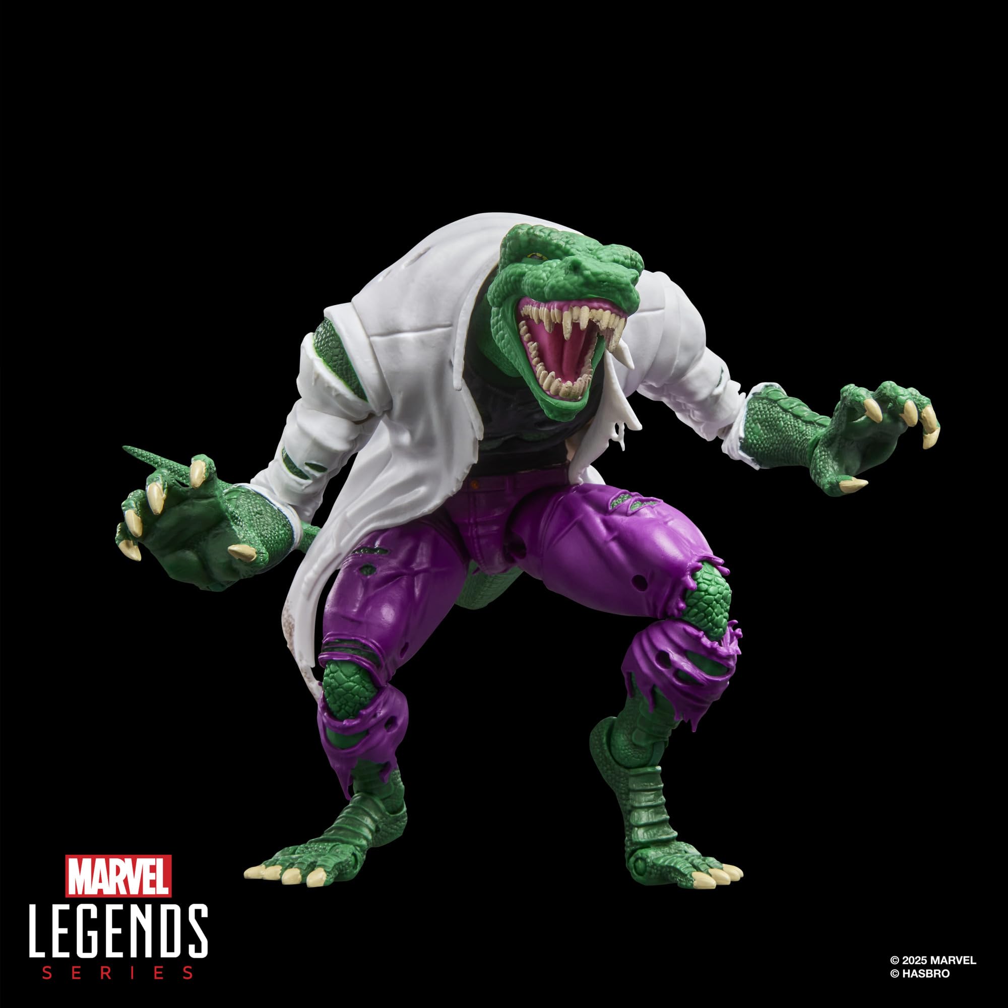 SPIDER-MAN Marvel Legends Series Marvel’s Lizard Action Figure - 15 cm Scale | 2 Accessories 6