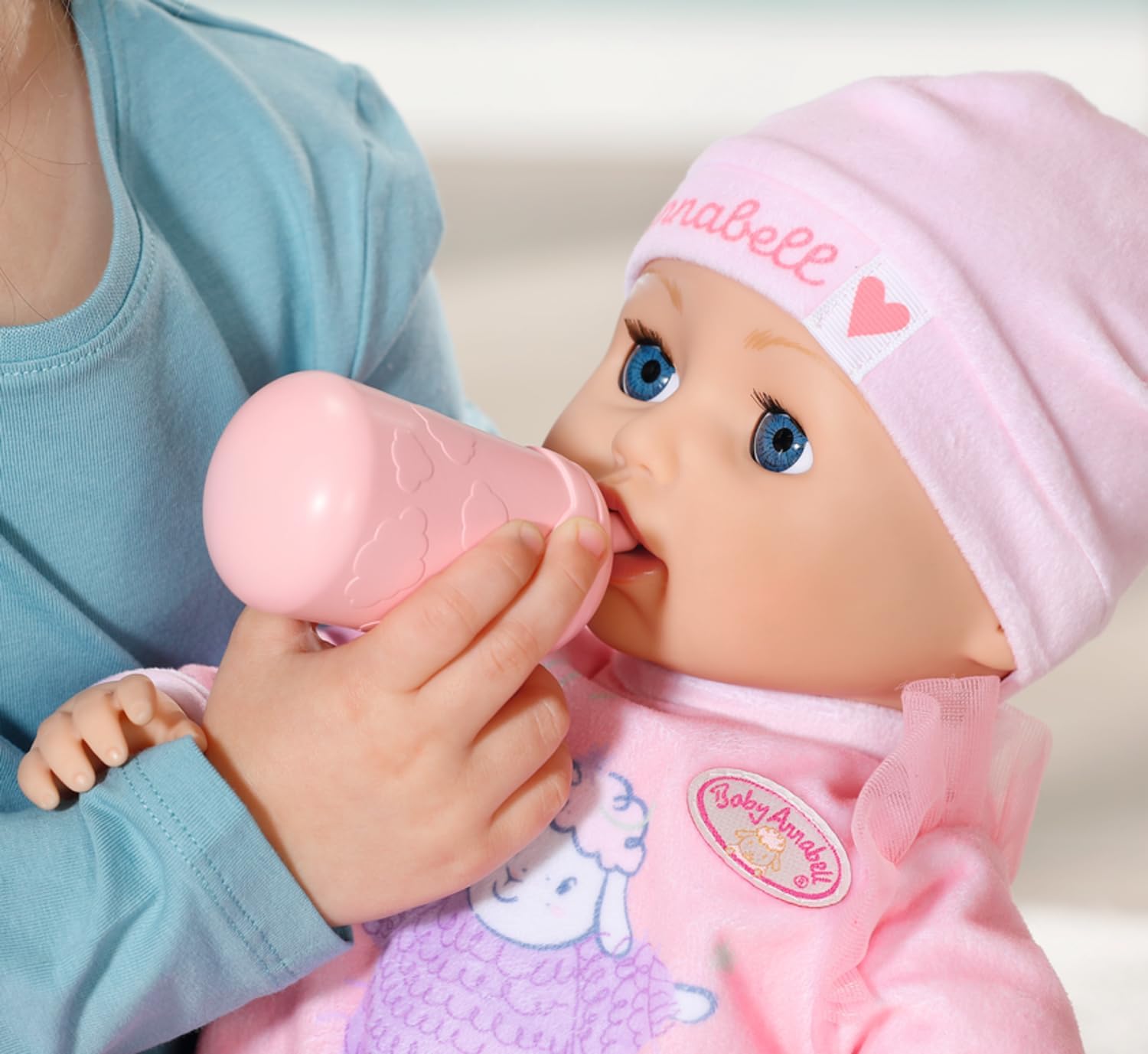 Baby Annabell Universal Milk Bottle 706794 - Sealed Cloud Design for 43cm Dolls 7