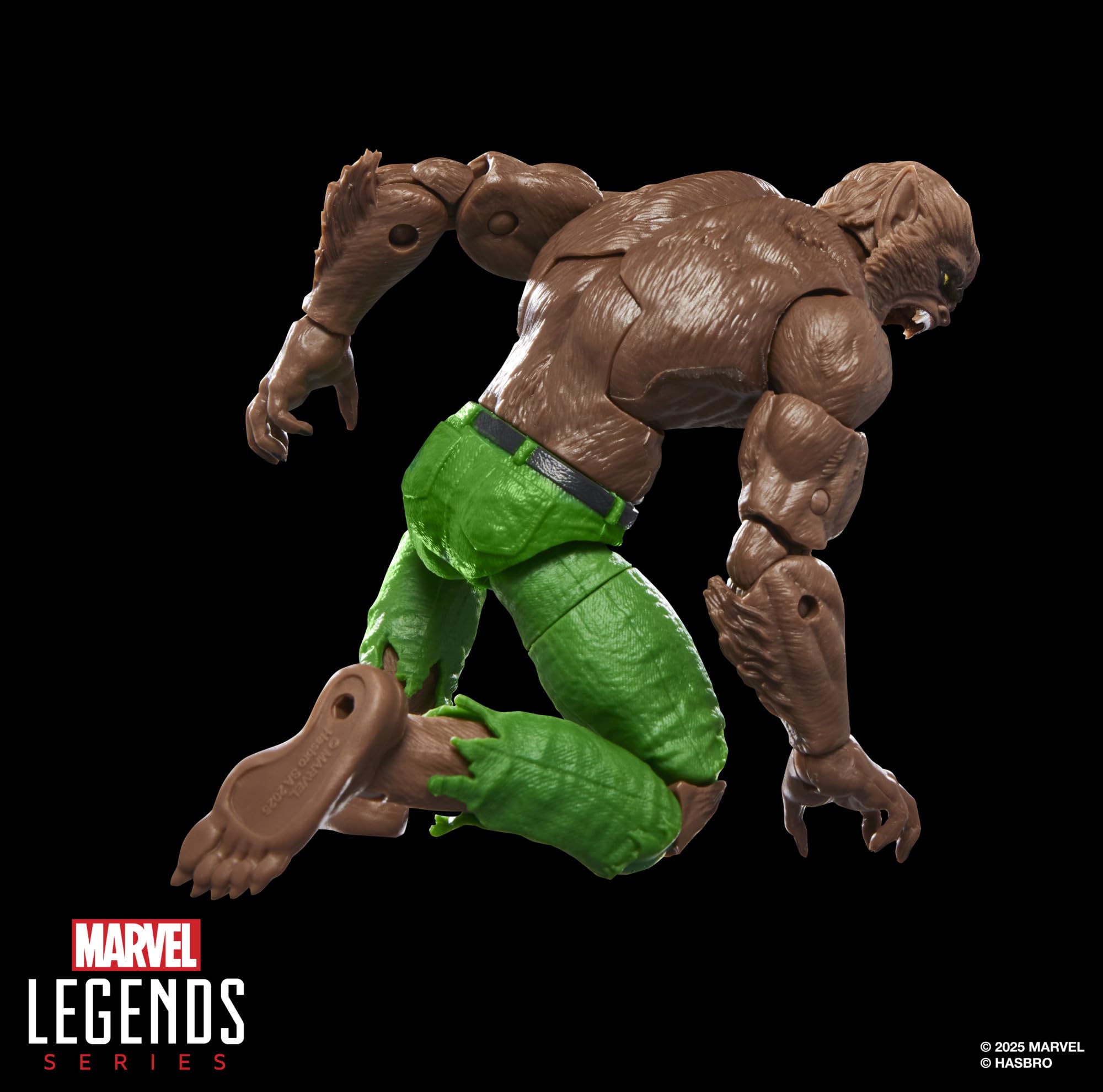 Hasbro Marvel Legends Werewolf By Night Action Figure - 15-cm Scale | Comics-Inspired | 2 Build-A-Figure Parts 7