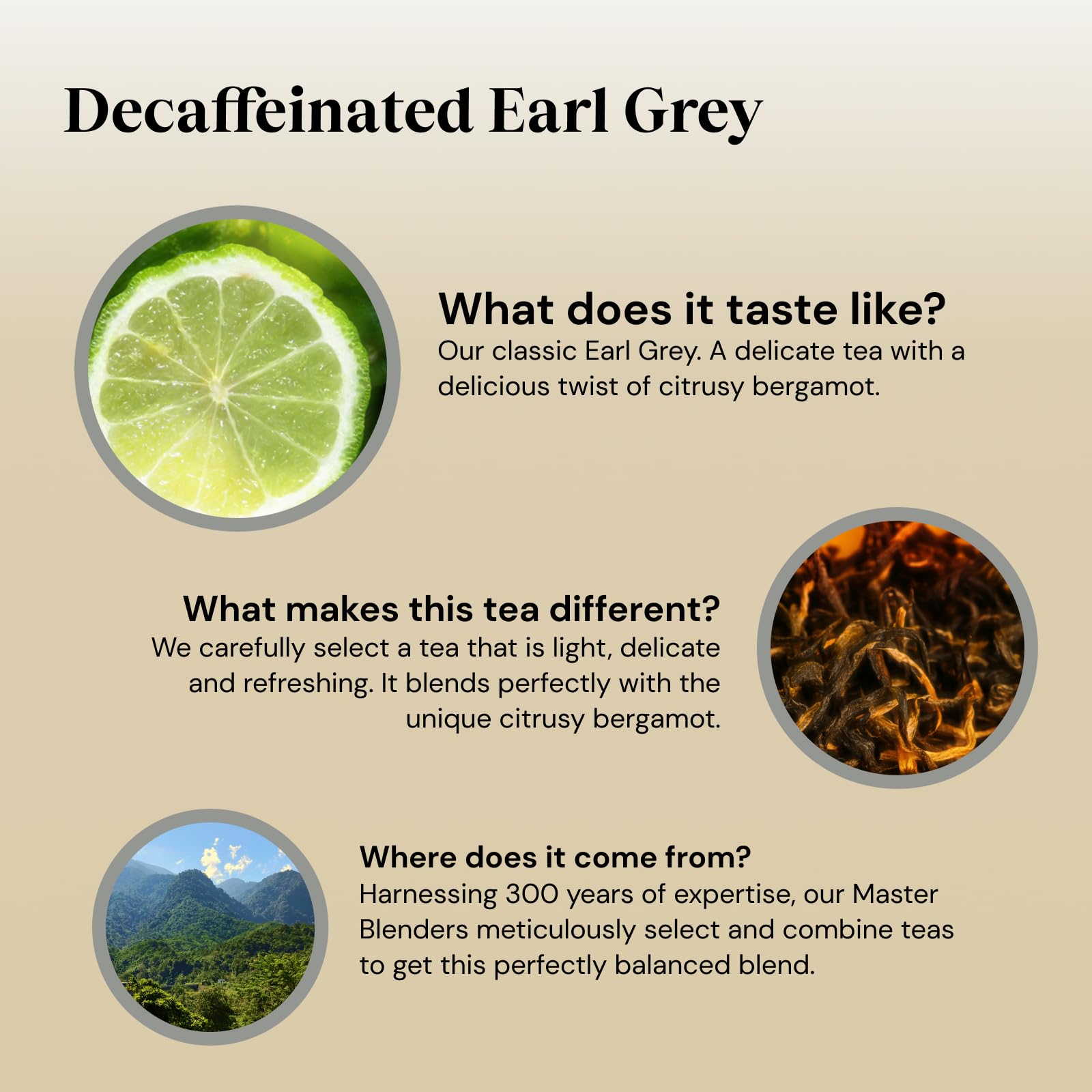 Twinings Earl Grey Bergamot & Lemon Flavoured Decaffeinated Black Tea Blend – 40 Tea Bags 4