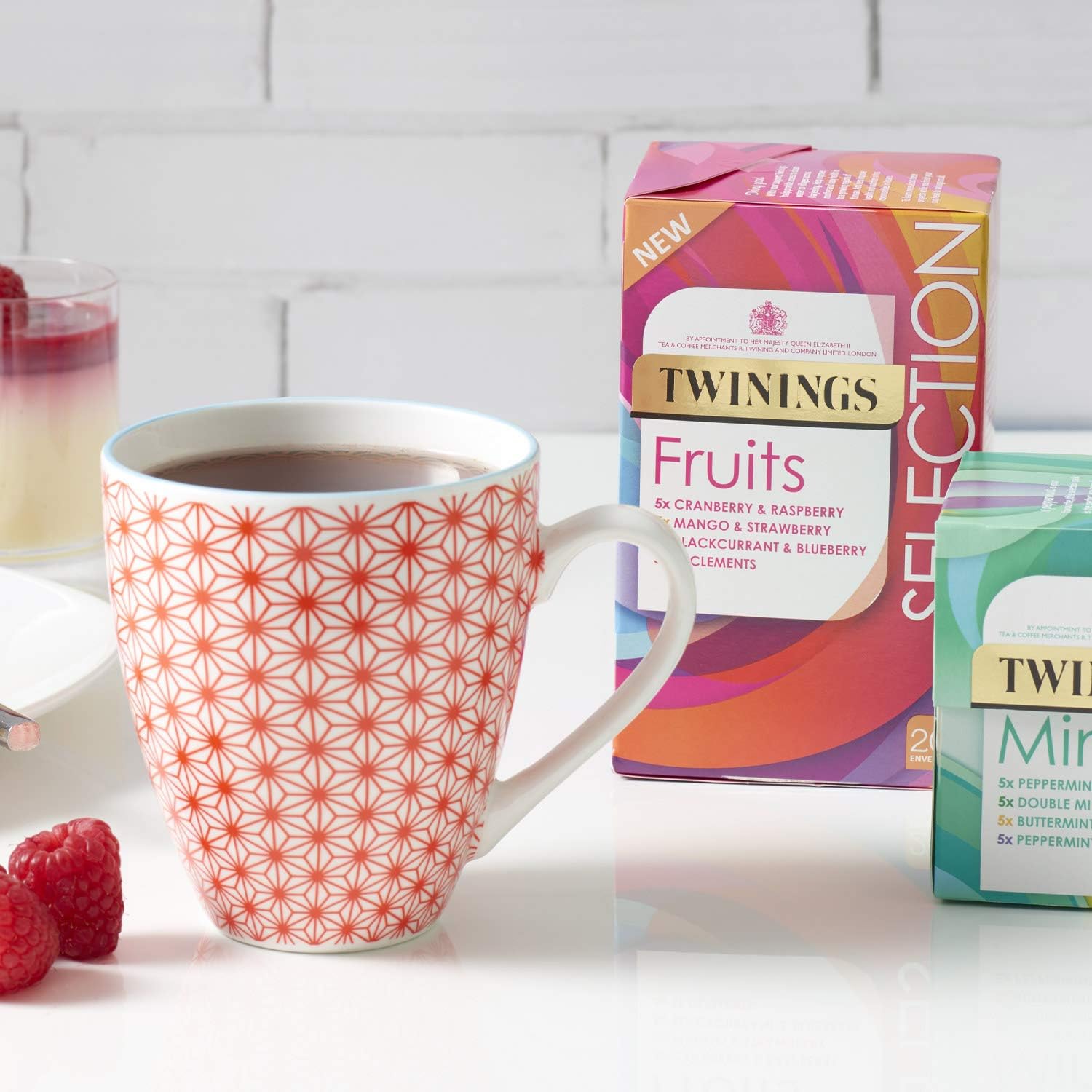 Twinings Fruit Selection Mixed Set of 80 Tea Bags (4 x 20 Tea Bags) 3