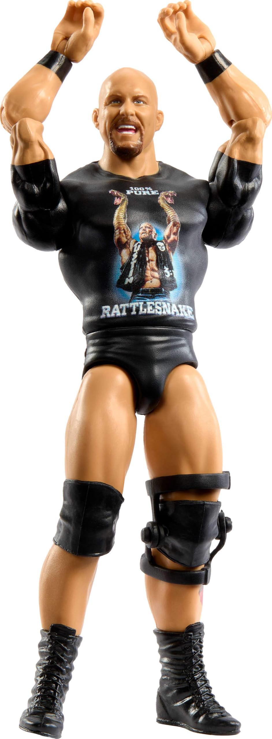 Mattel WWE “Stone Cold” Steve Austin Action Figure - 6-Inch Scale with TrueFX Detail, 10-Point Articulation 4