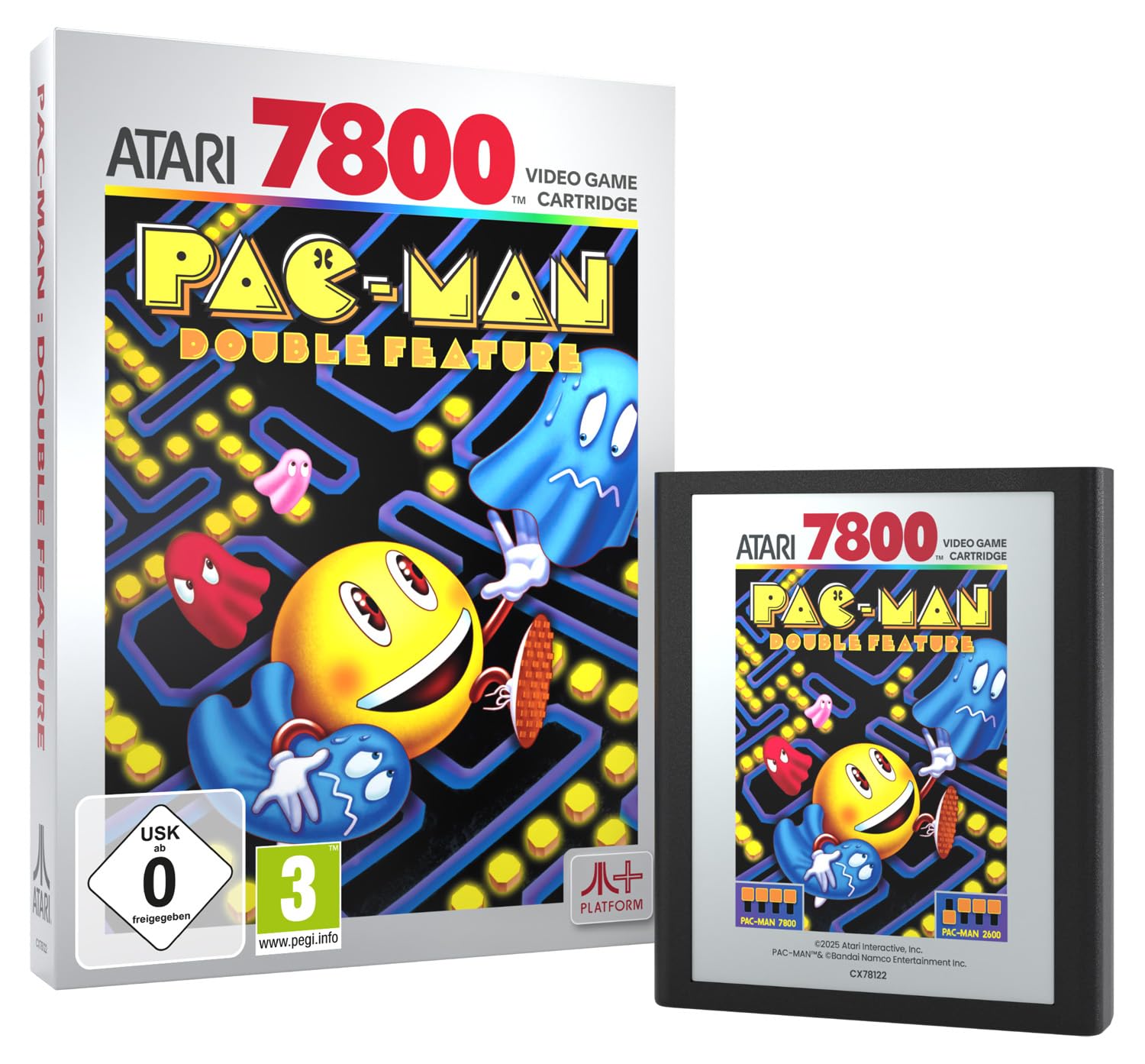 PAC-MAN Double Feature - Atari 2600+ and Atari 7800+ Compatible Edition 6