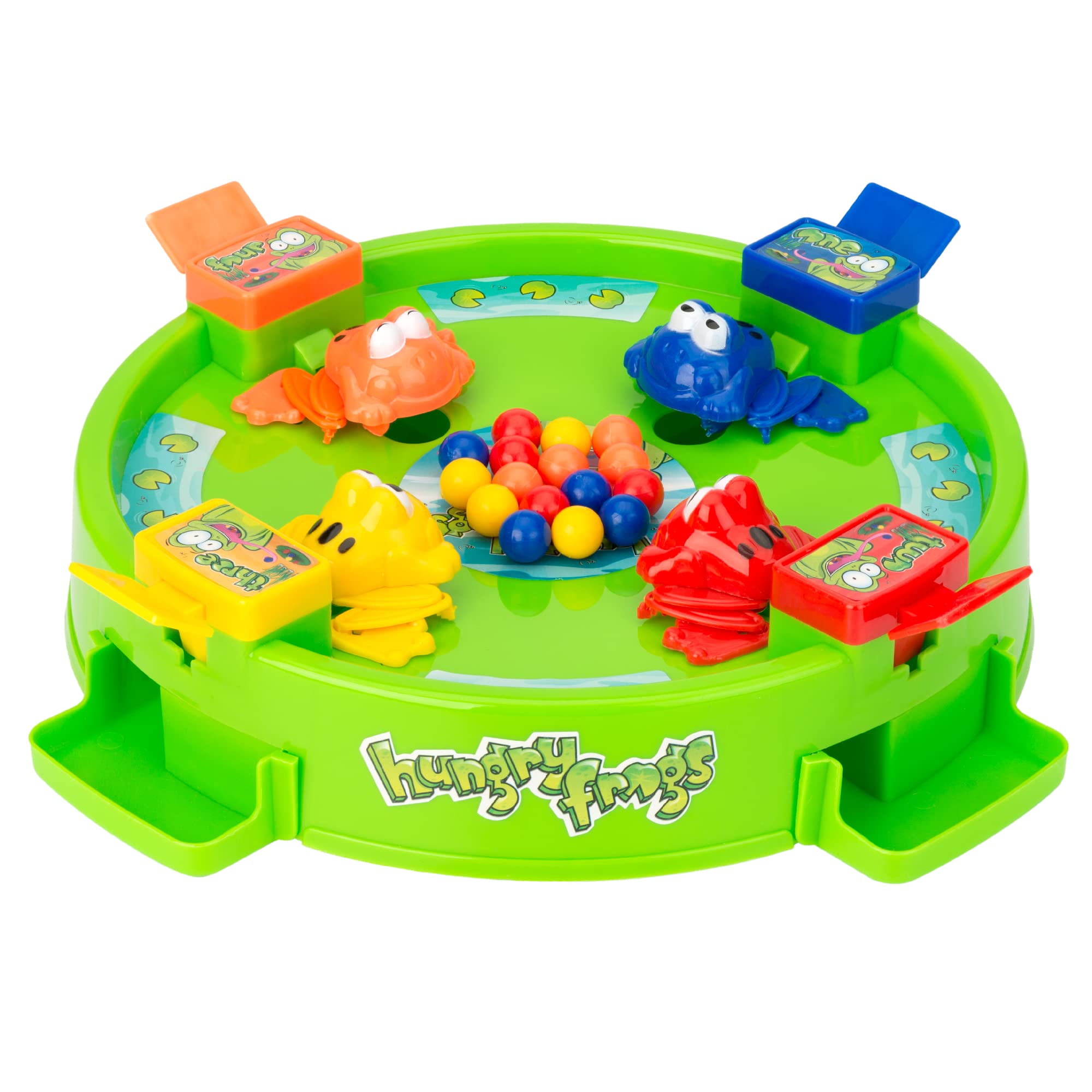 Toyrific Hungry Frogs Board Game for Kids, 4-Player Family Game 7