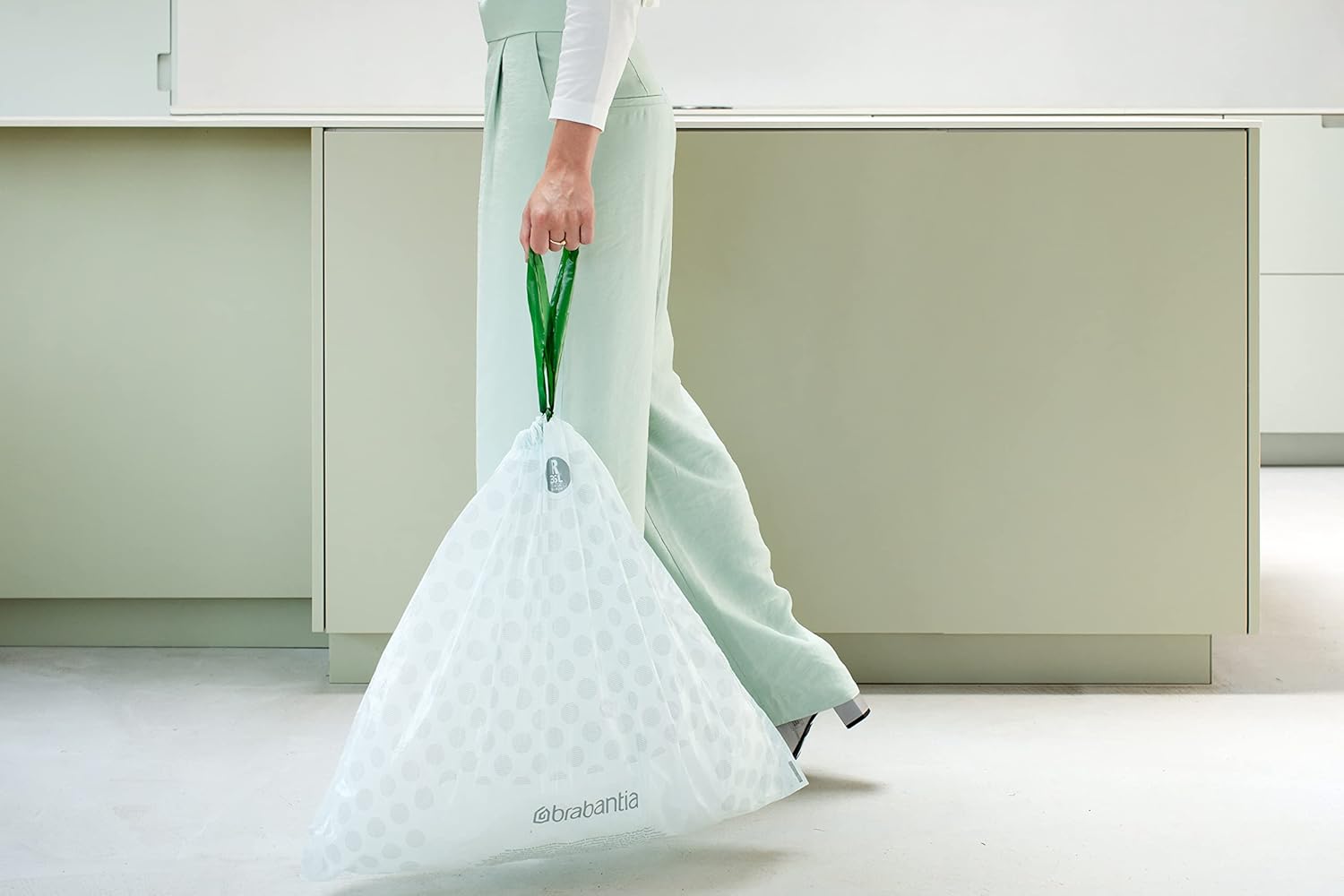 Brabantia PerfectFit Bin Liners - Thick Plastic Trash Bags for 36L Bins (Model 138546) 5