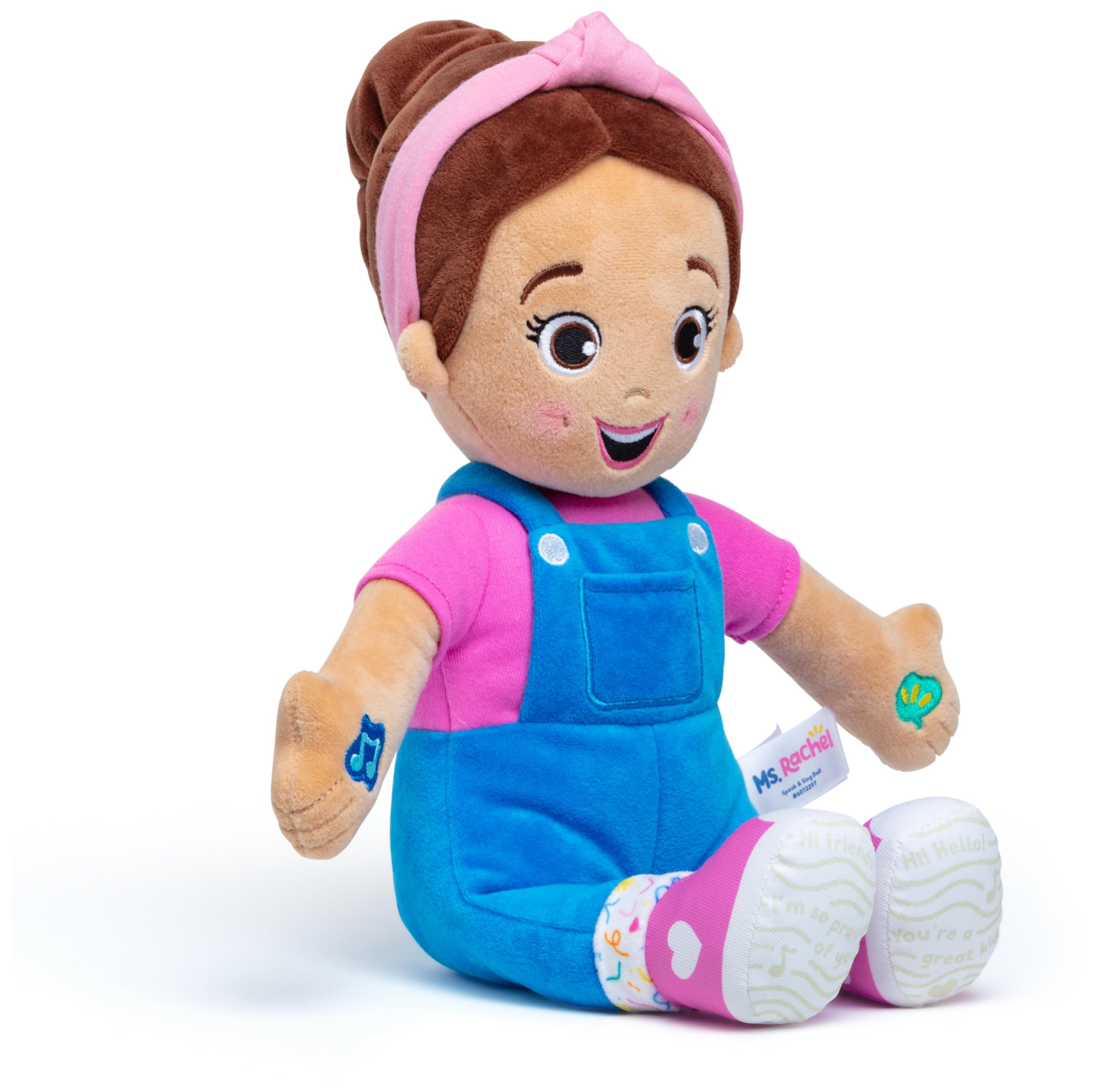Ms. Rachel Speak & Sing Doll - Interactive Musical Toy for Toddlers 12M+ 6