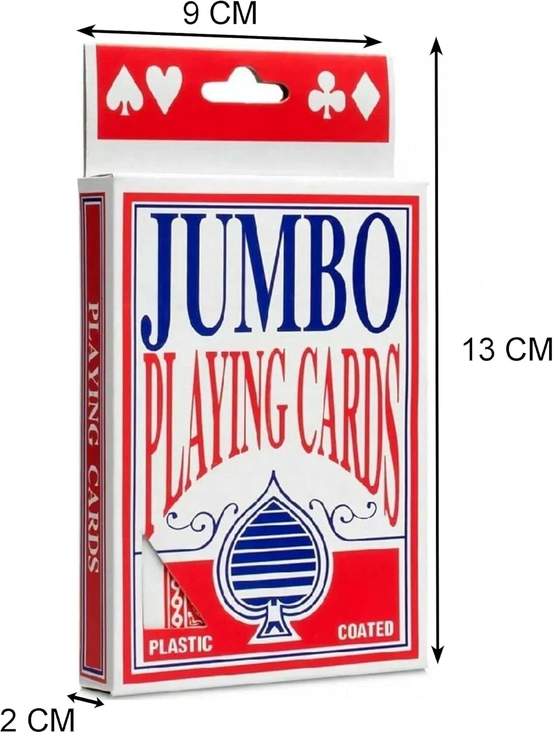 2 UR DOOR Jumbo Large Playing Cards Deck for 52 Card Games 5
