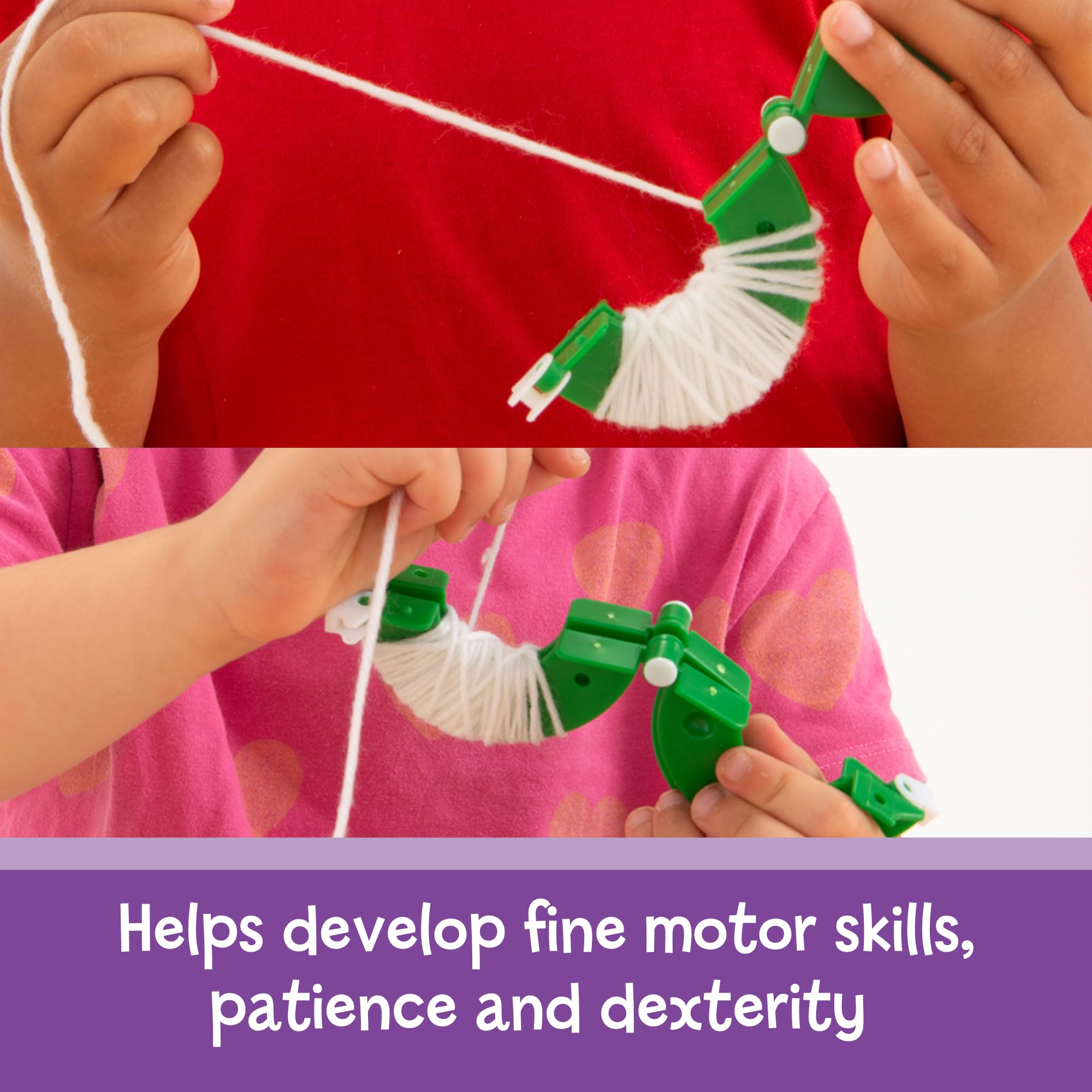 Galt Pom Pom Pets Craft Kit - Knitting & Sewing Set for Kids Ages 5+ 4