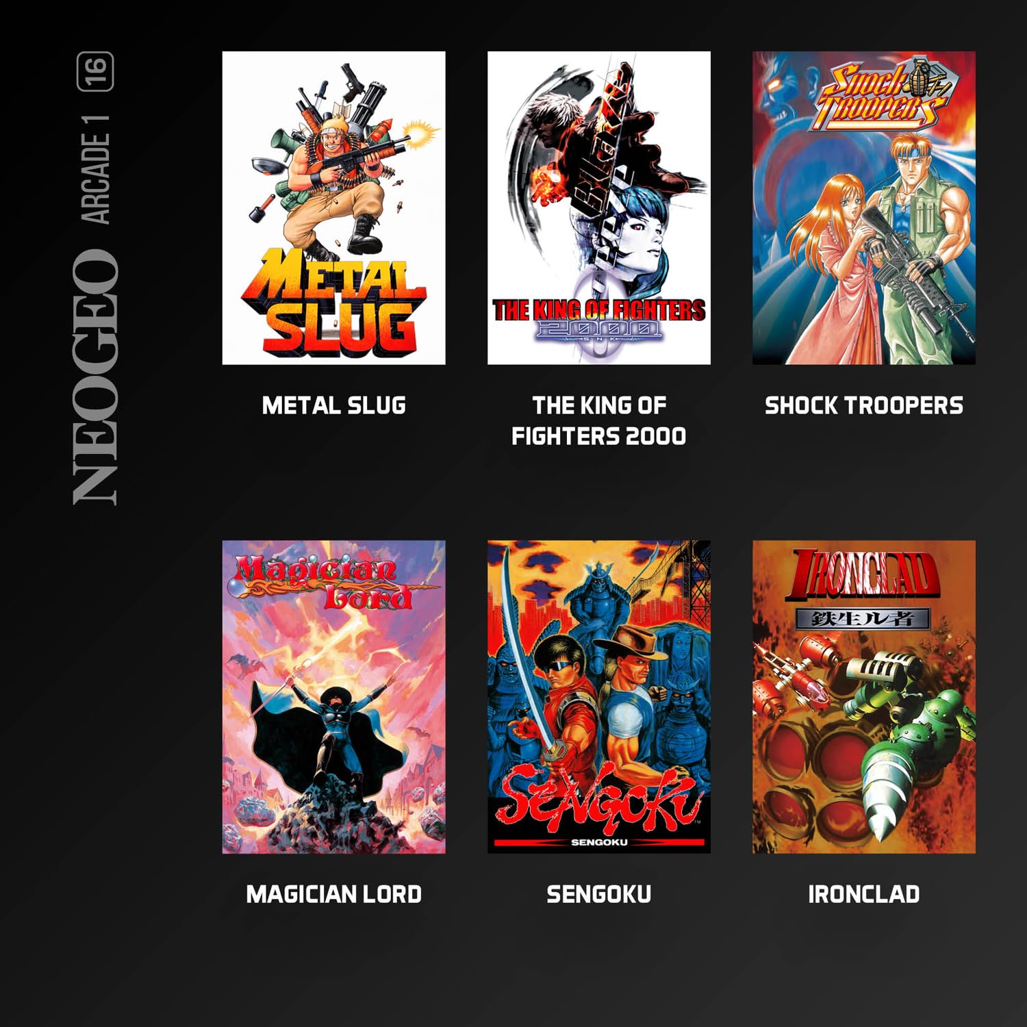 Blaze Evercade NEOGEO Arcade 1 Cartridge 6