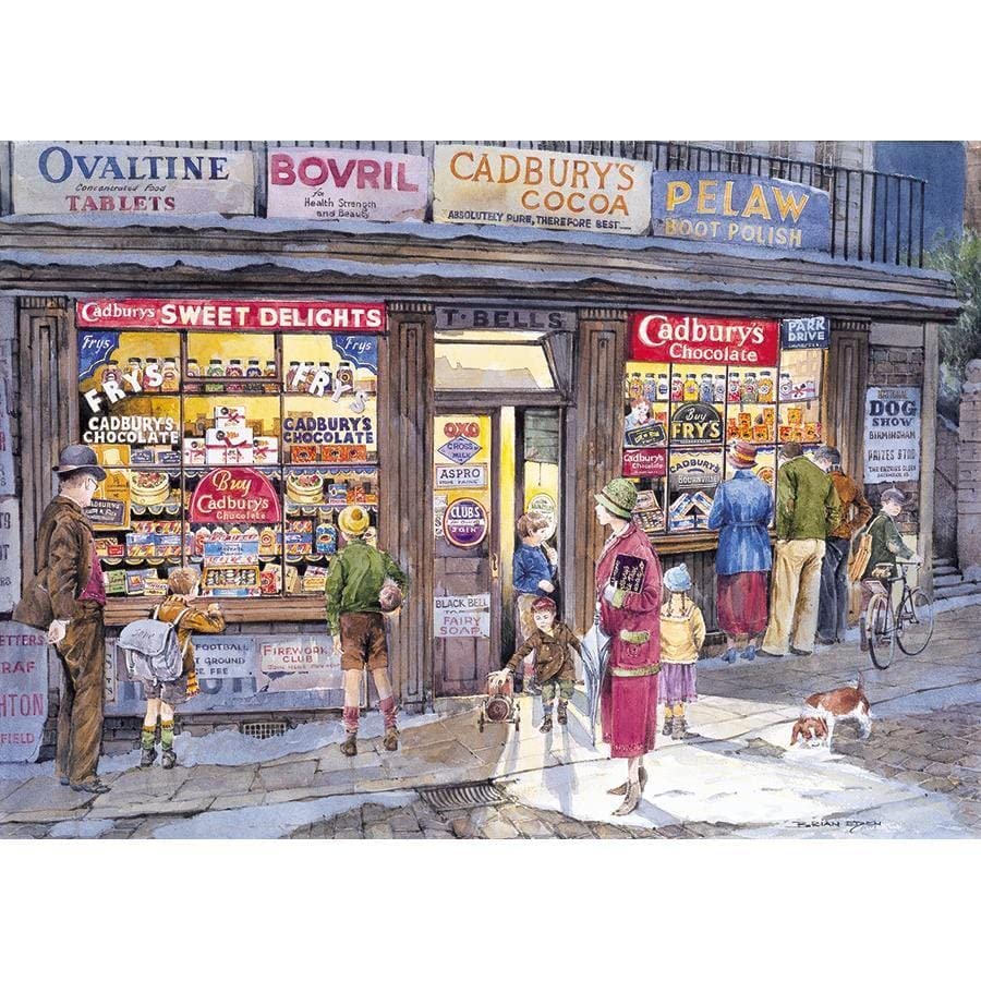 Gibsons Corner Shop Jigsaw Puzzle - 500 Pieces, Winter Scene | 48 x 34 cm 3