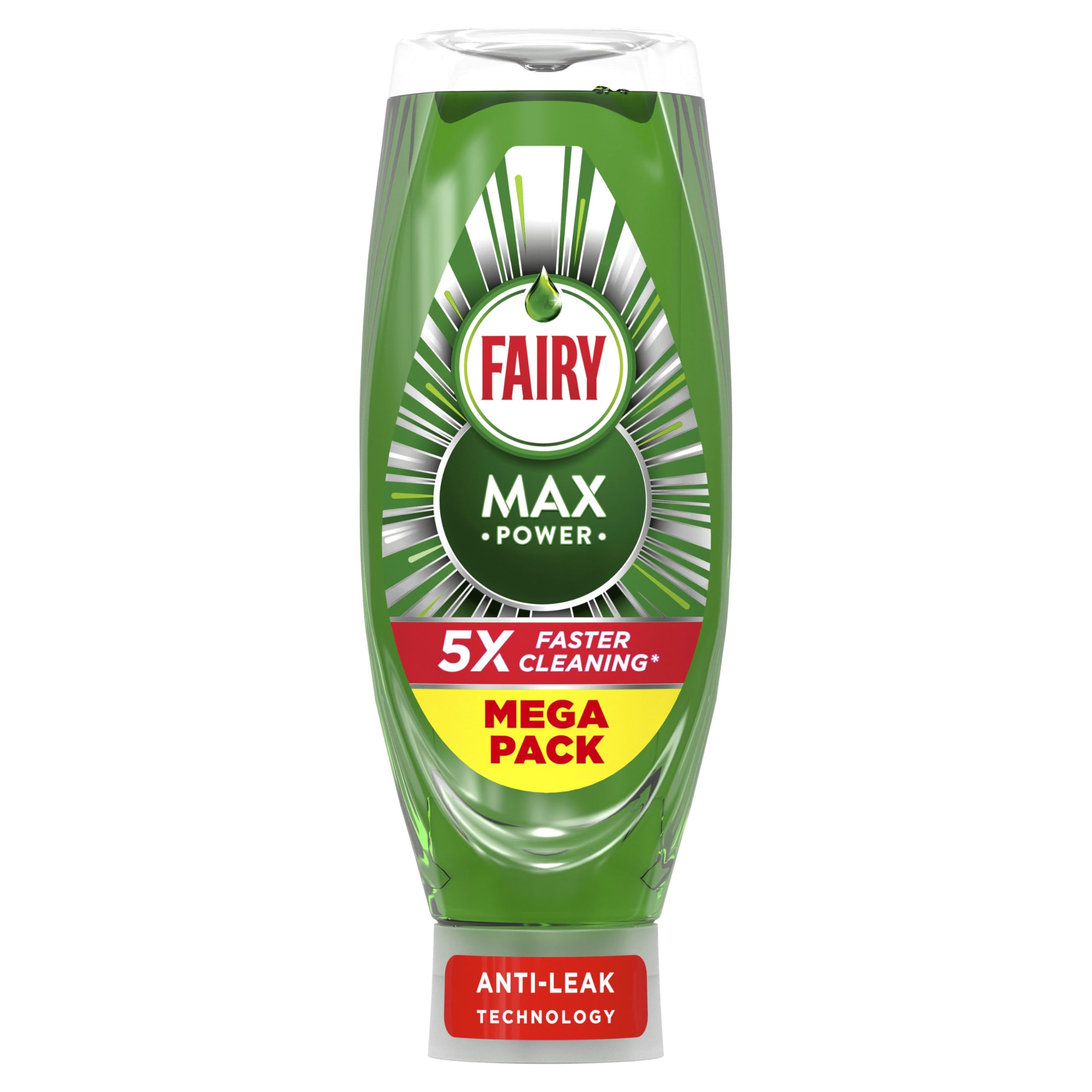 Fairy Max Power Washing Up Liquid - Easy & Effortless Cleaning | 730ml