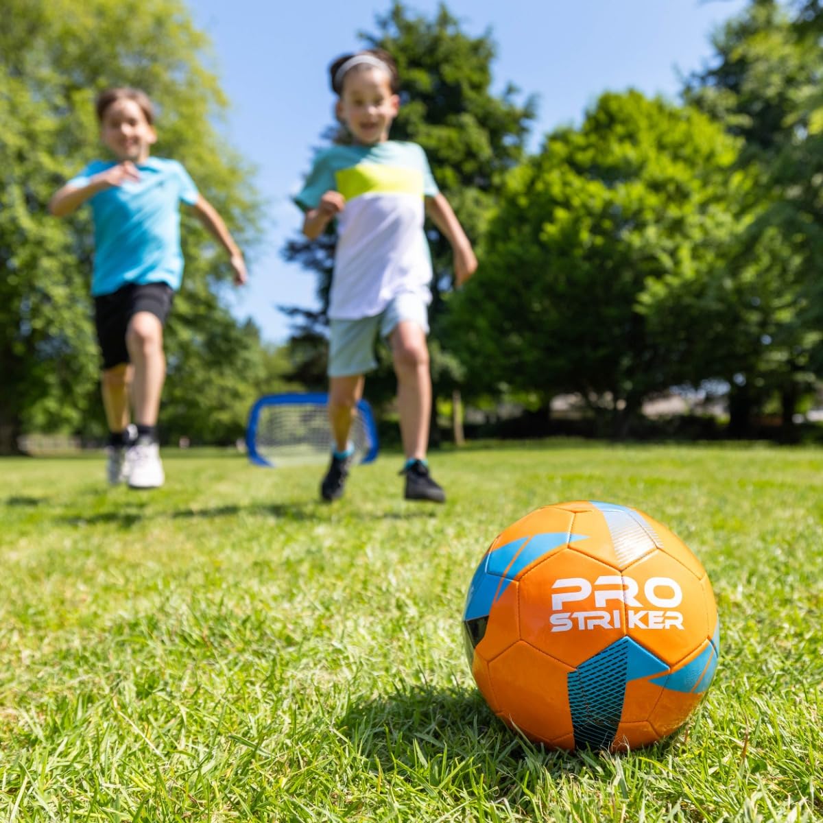 Pro Striker Size 2 Football - Durable PVC Soccer Ball for Kids Aged 3-7 5