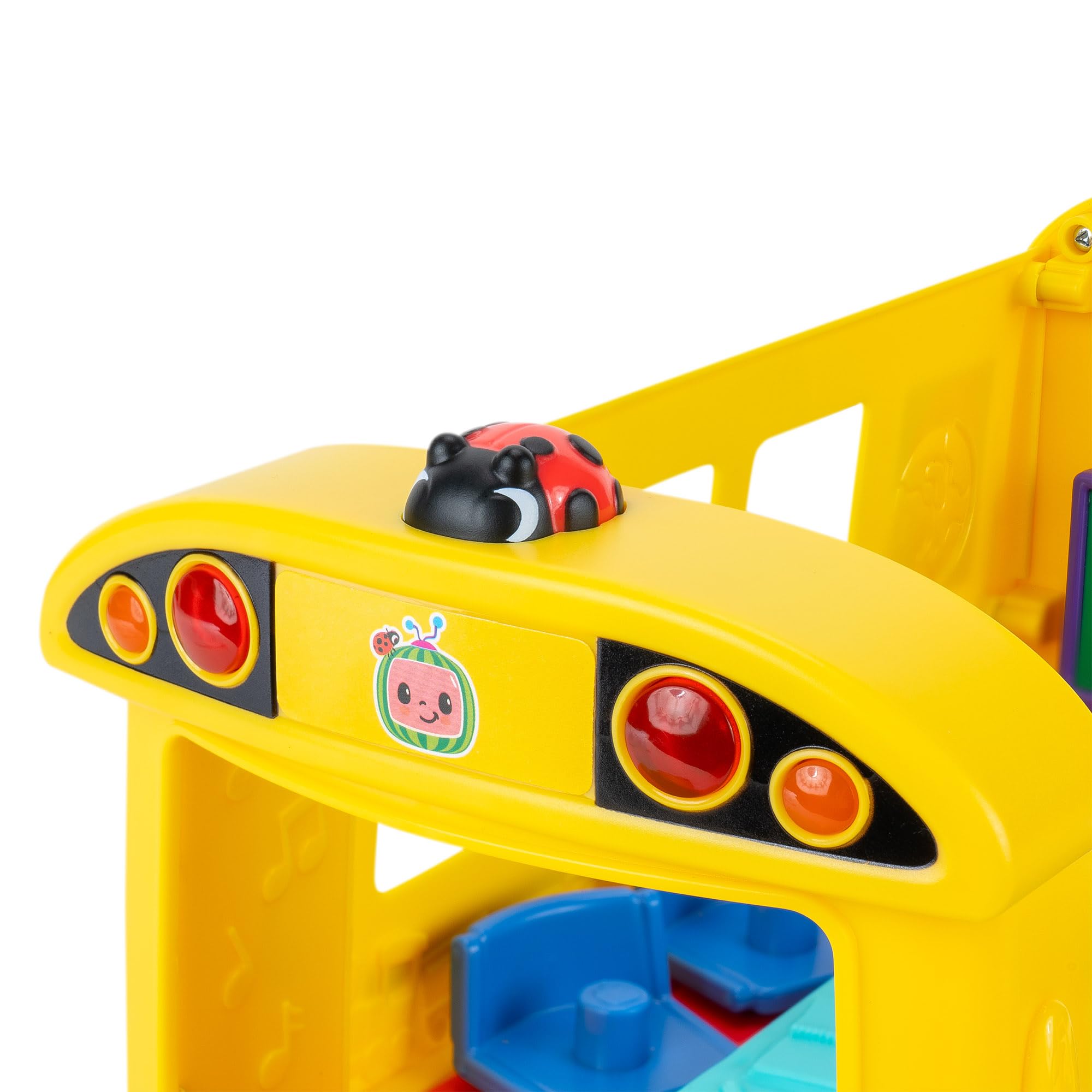 CoComelon Transforming School Time Bus - Lights, Sounds & 3 Songs - 2-in-1 Playset 9