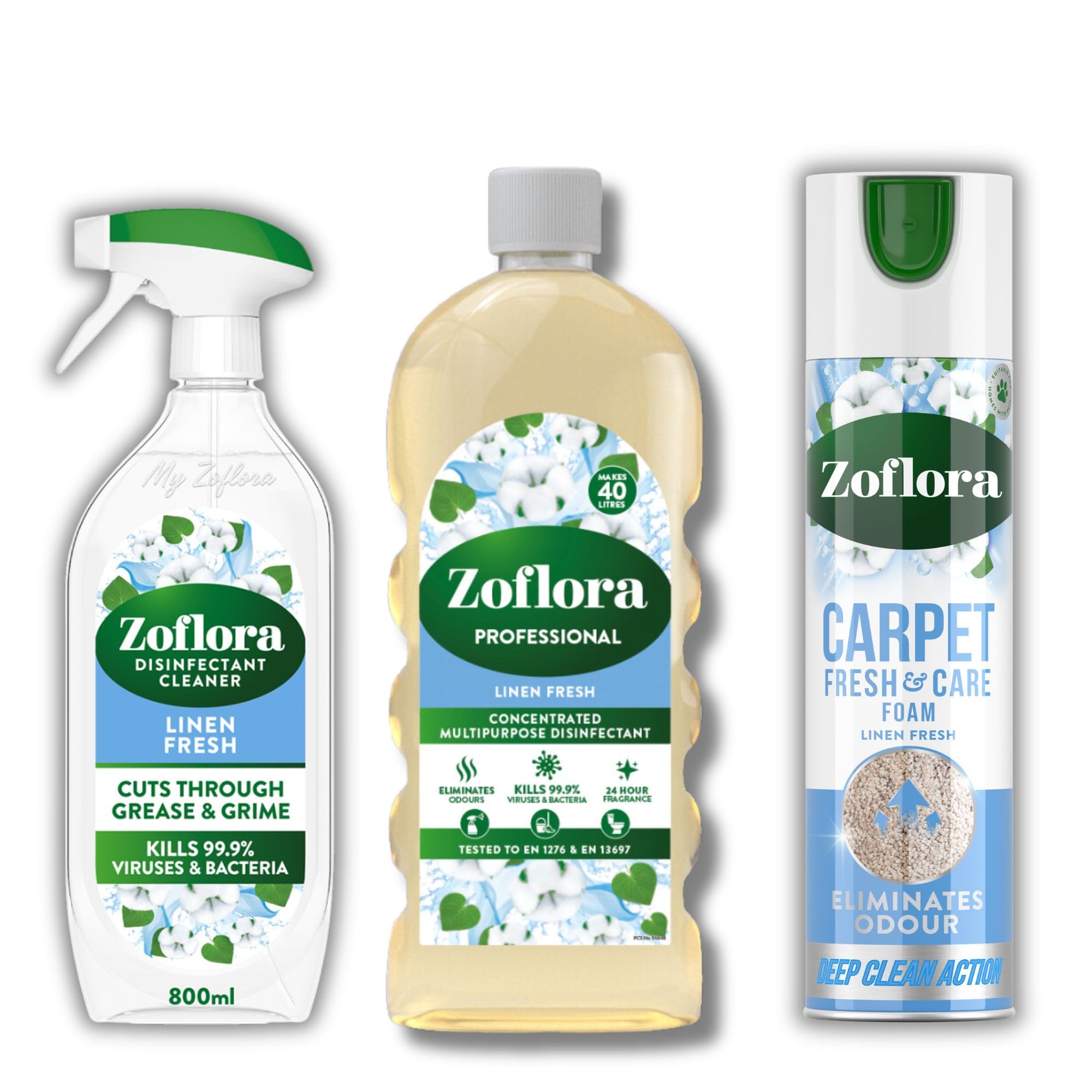 Zoflora - Linen Fresh Concentrated Disinfectant 1L 5