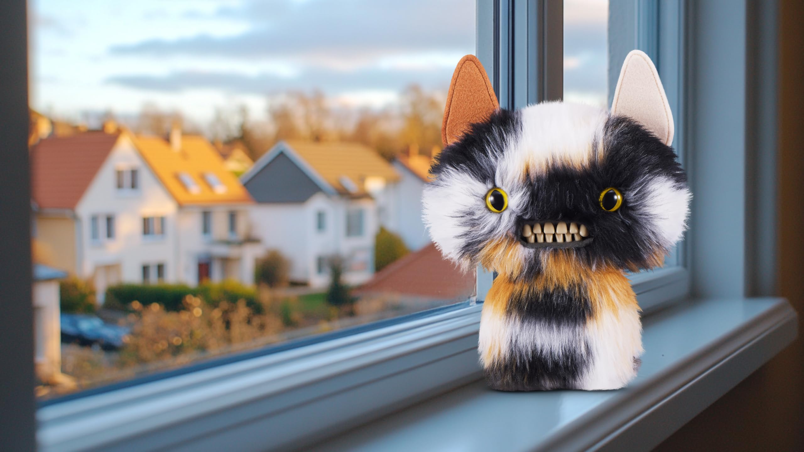 Fuggler Butt Ugly Pets 9-inch Series 1 Plush Toy by ZURU - Collectible Funny Monster Stuffed Animal