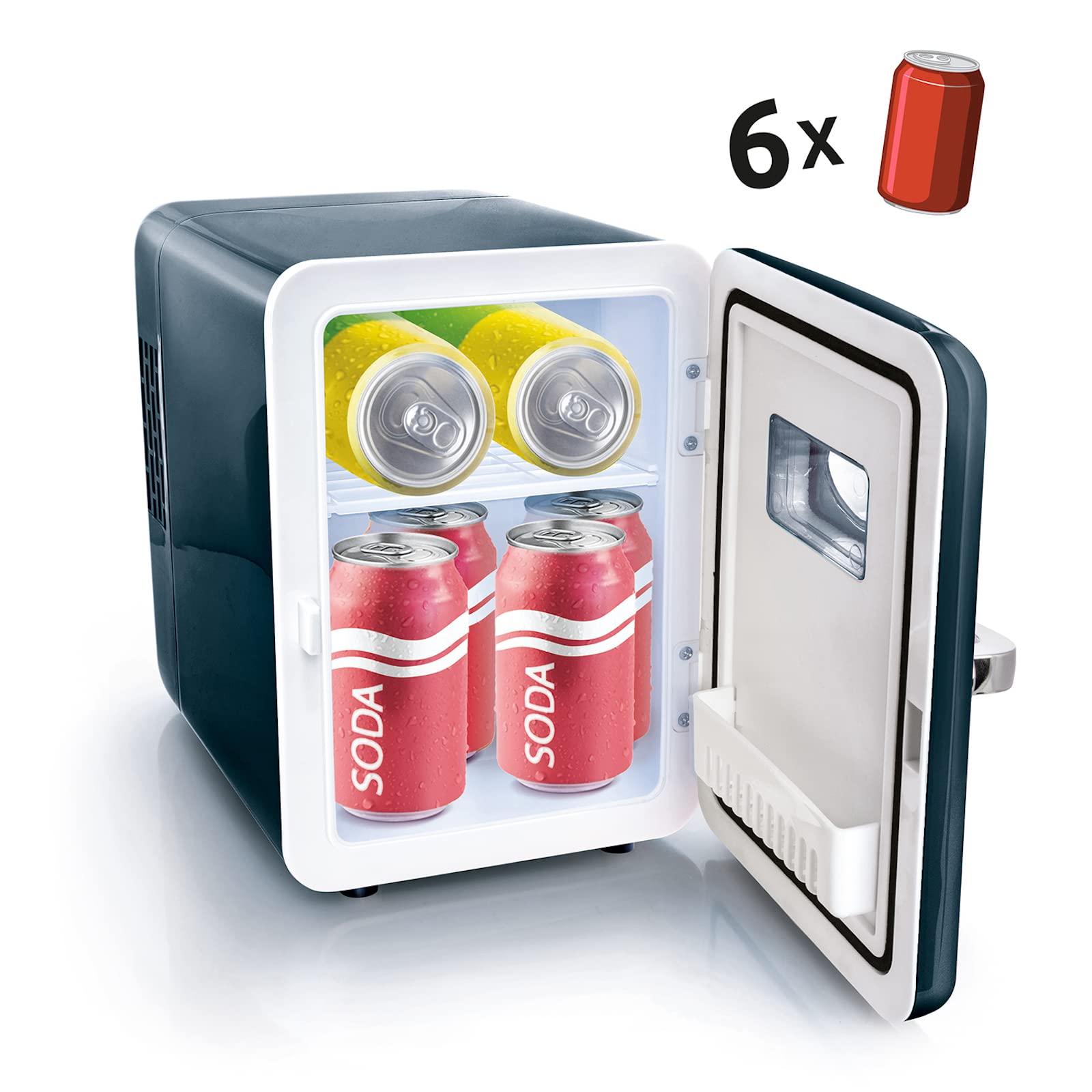 So Chill Mini Fridge - Compact 4L USB-Powered Cooler with Stickers for Personalization 8