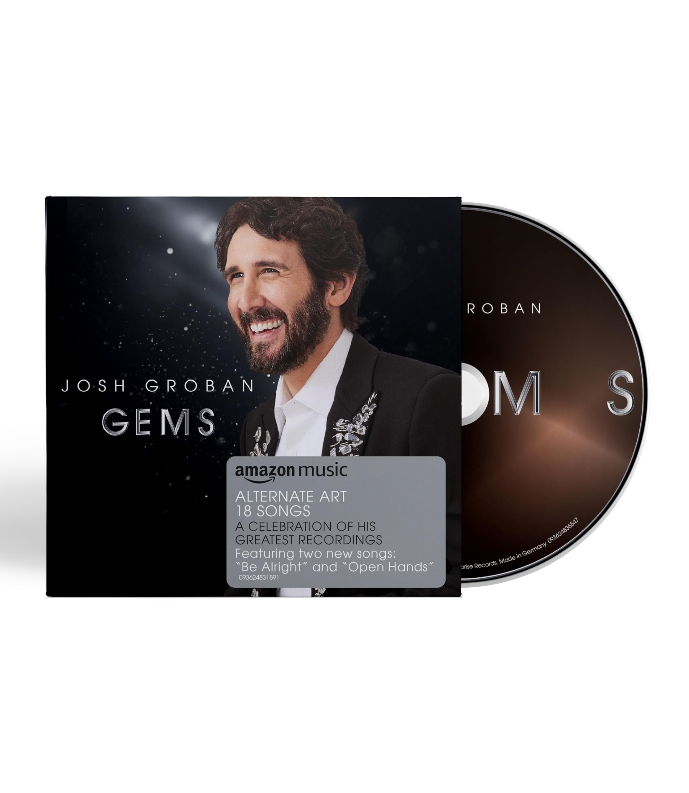Josh Groban GEMS (Amazon Exclusive Alternate Cover) - CD