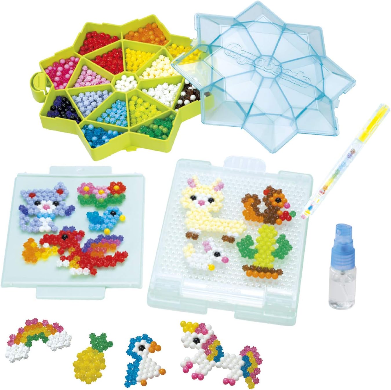 Aquabeads Star Bead Studio Playset - 1000+ Star Beads in 24 Colors for Kids Ages 4+ 7